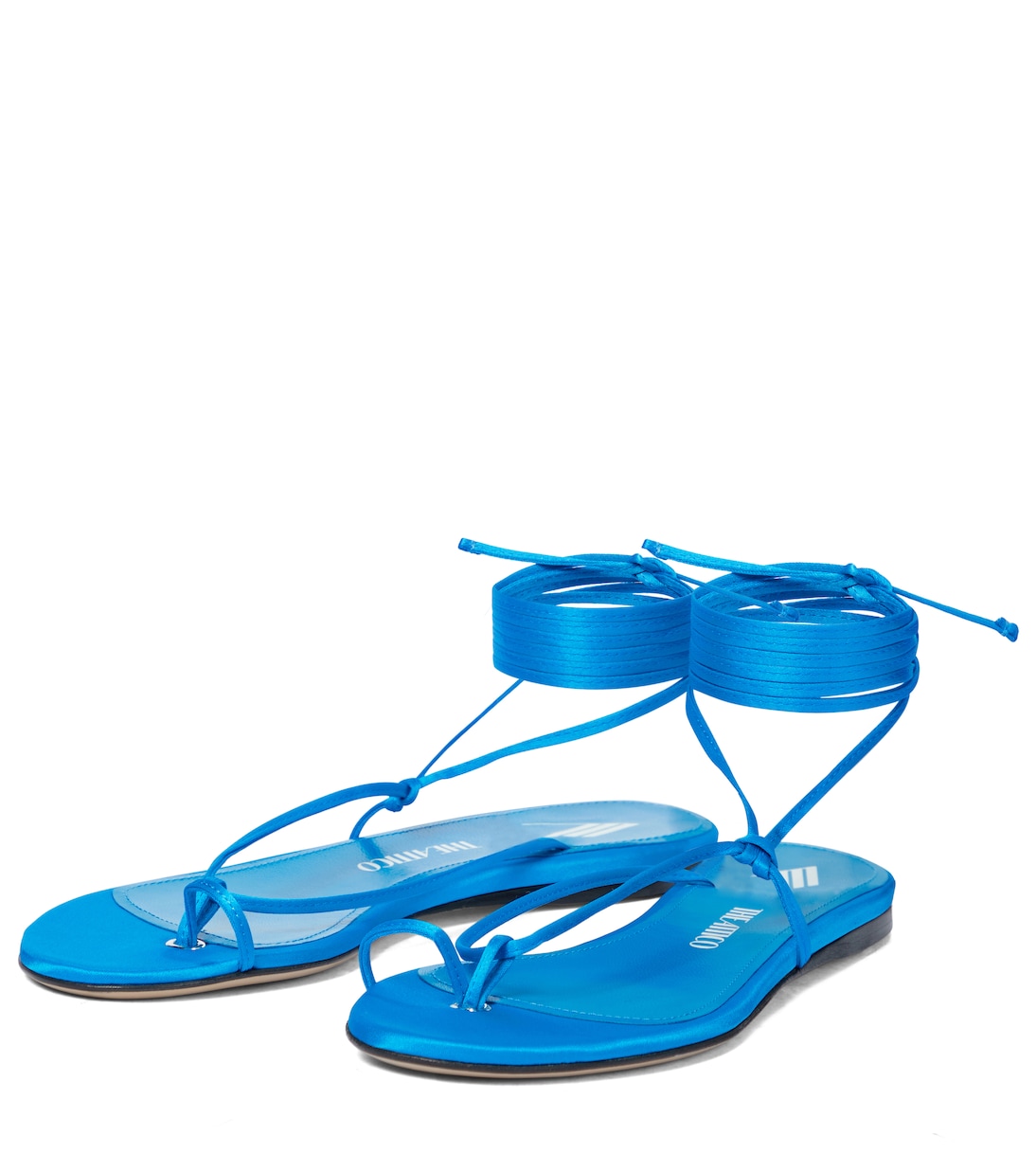Kika satin thong sandals | The Attico