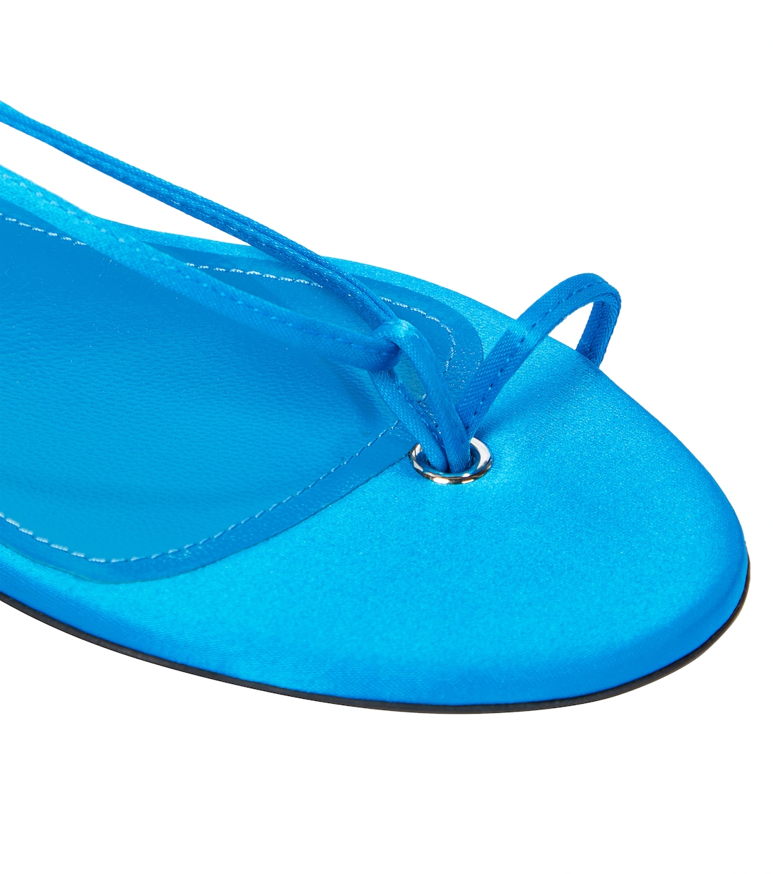 Kika satin thong sandals | The Attico