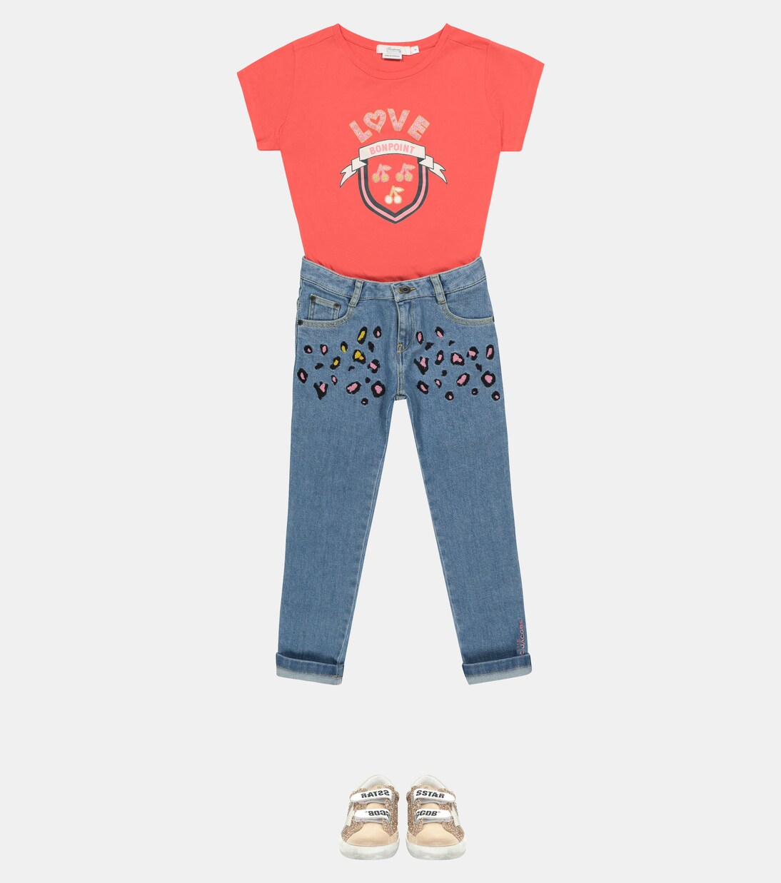 Printed cotton jersey T-shirt | Bonpoint