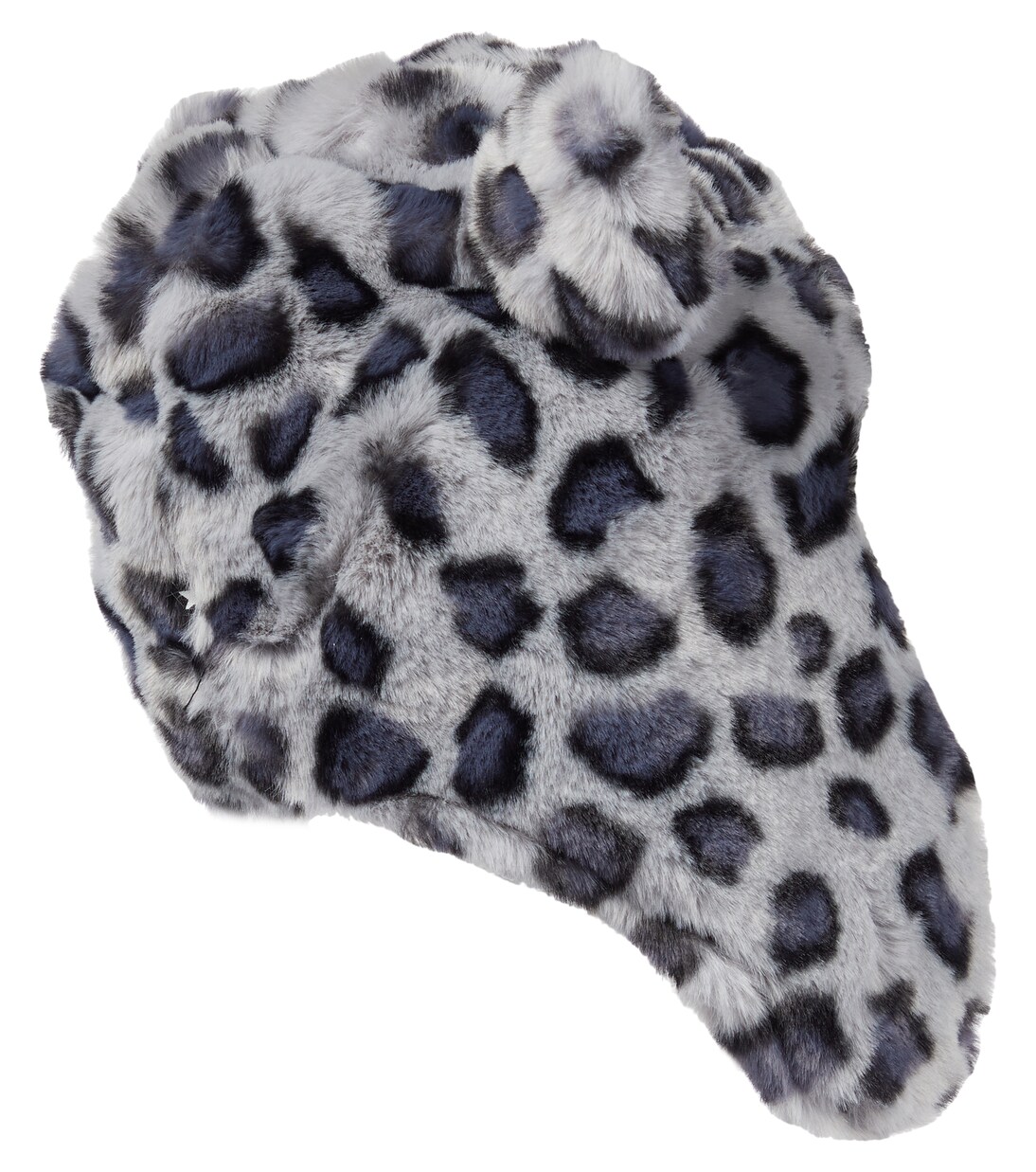 Snowy leopard-print hat | Molo