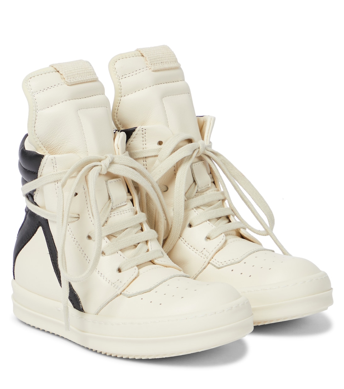 Sneakers Geobasket in pelle | Rick Owens Kids