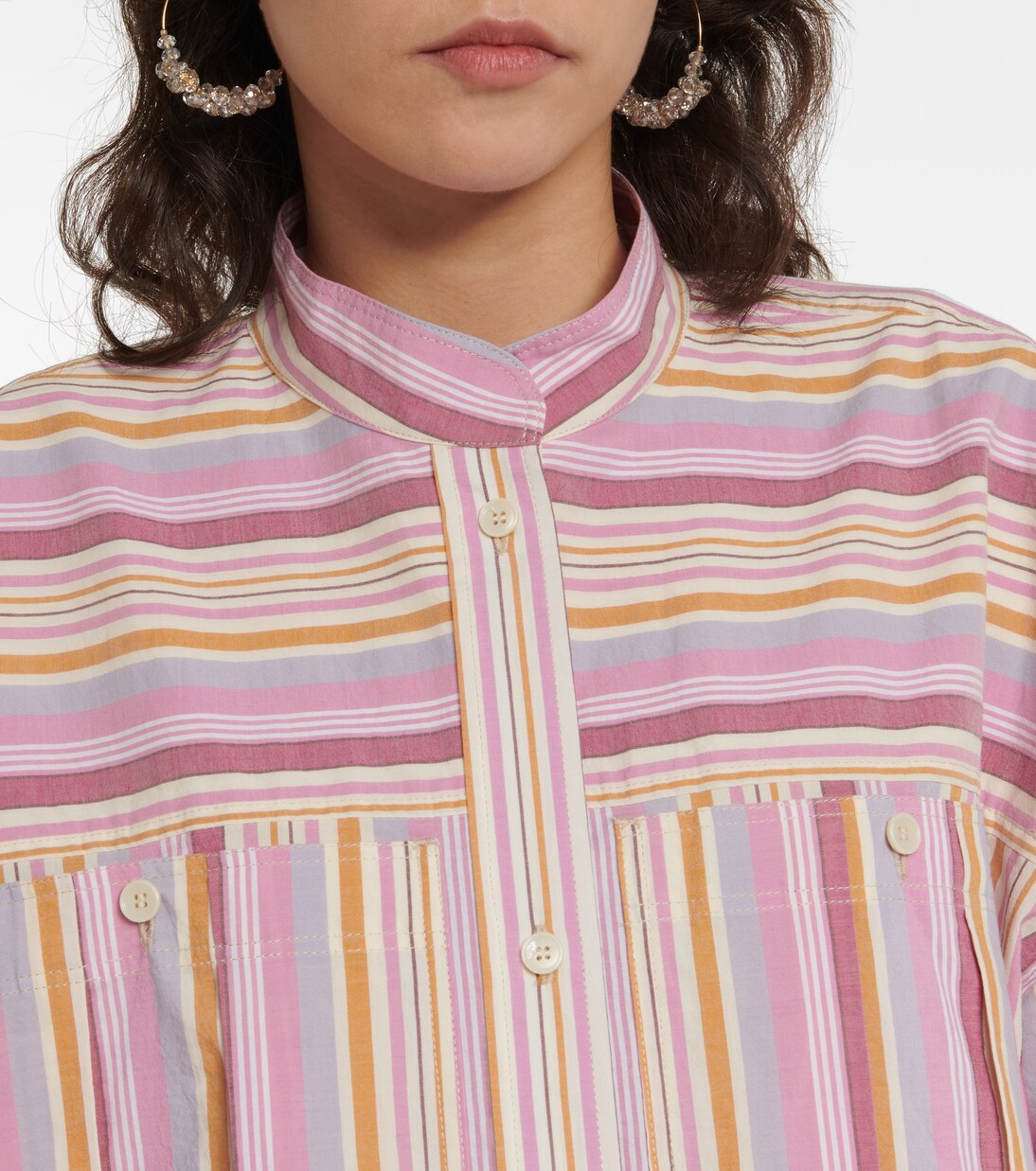 Camisa Taylor de algodón a rayas | Isabel Marant