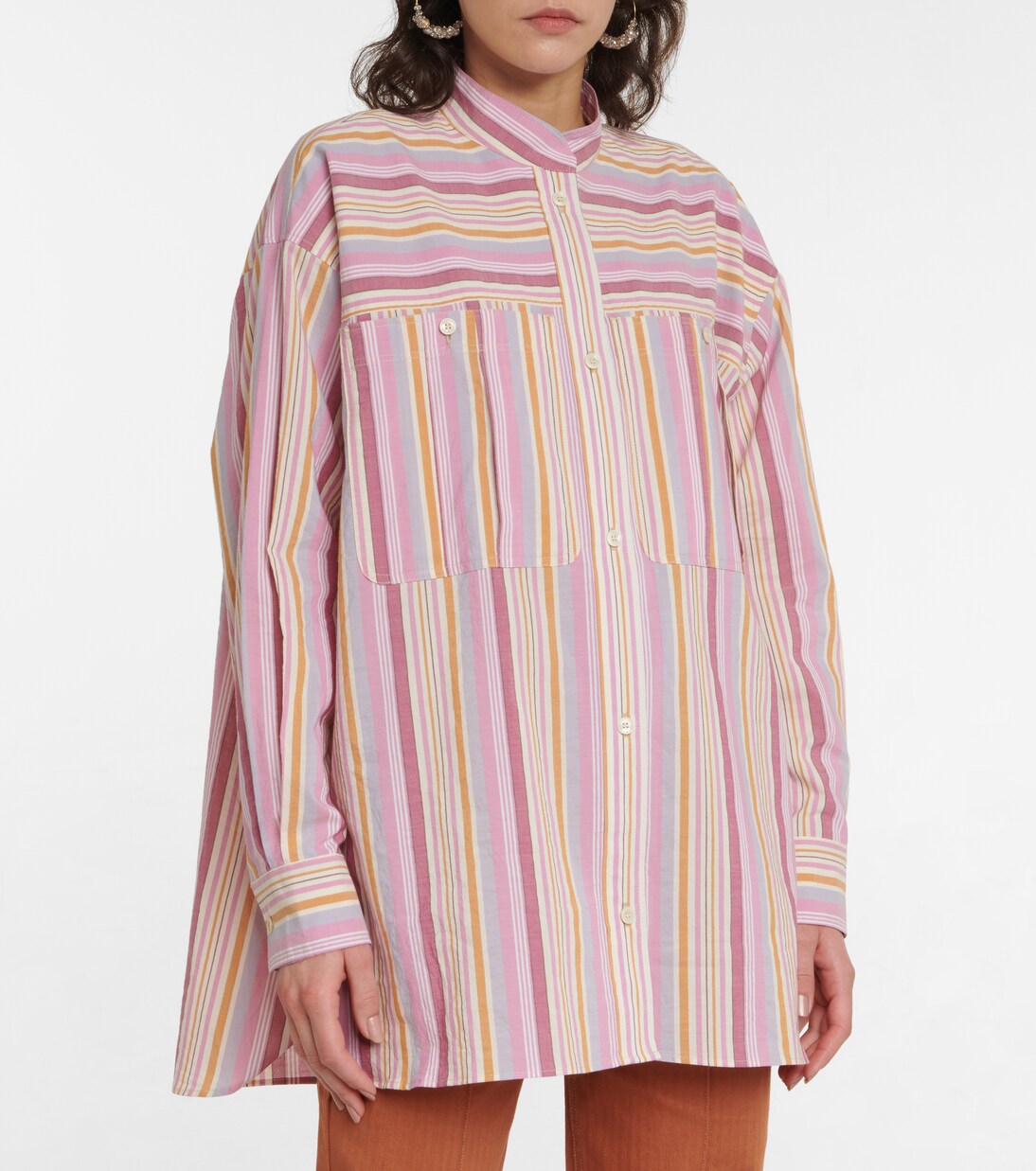 Camisa Taylor de algodón a rayas | Isabel Marant