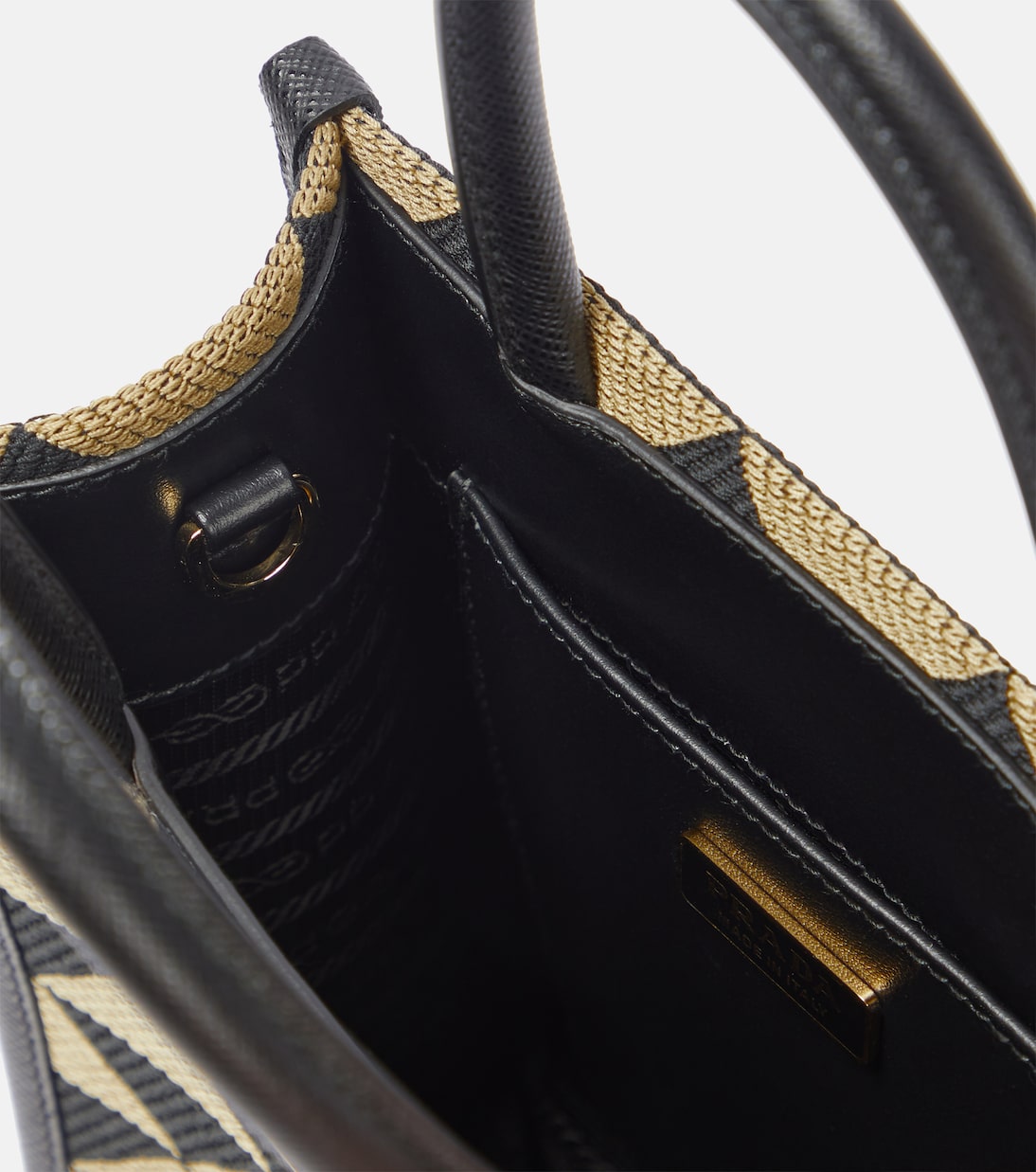 Tote Bag Mini aus Jacquard | Prada