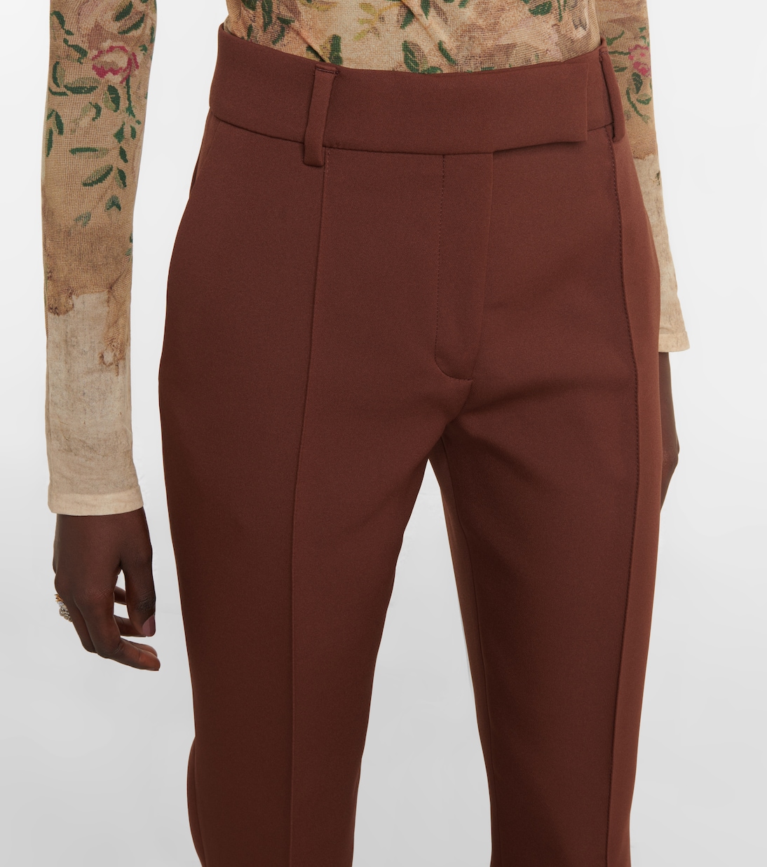 High-rise pleated pants | Acne Studios