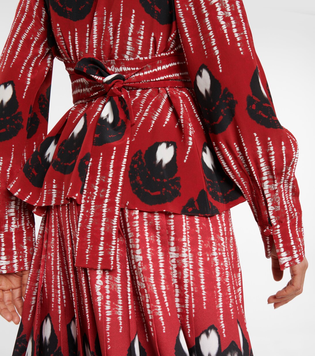 Bedruckte Bluse Dagur aus Seide | Altuzarra