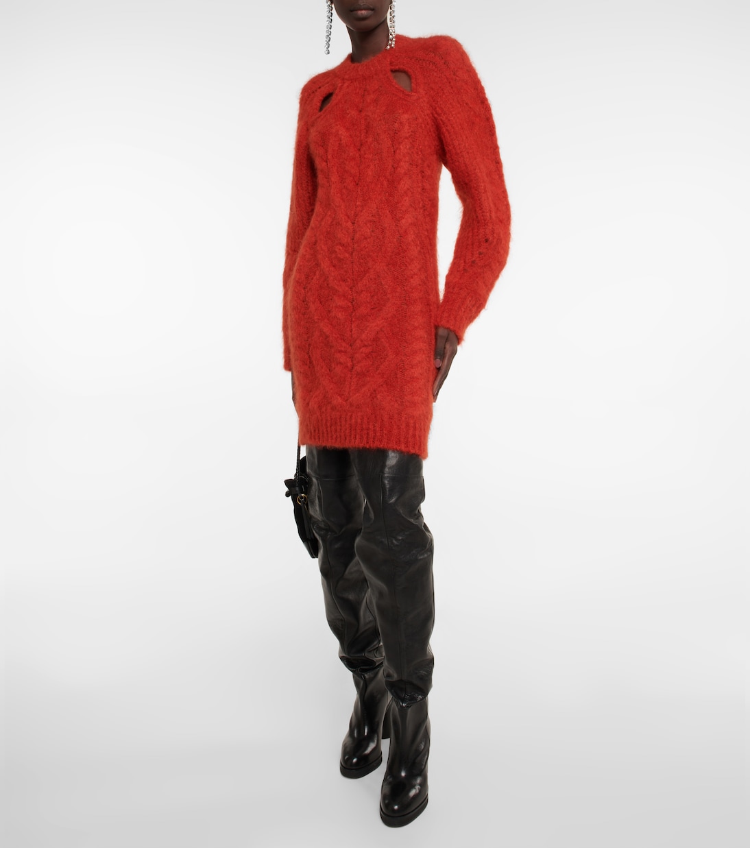 Dalima mohair-blend minidress | Isabel Marant