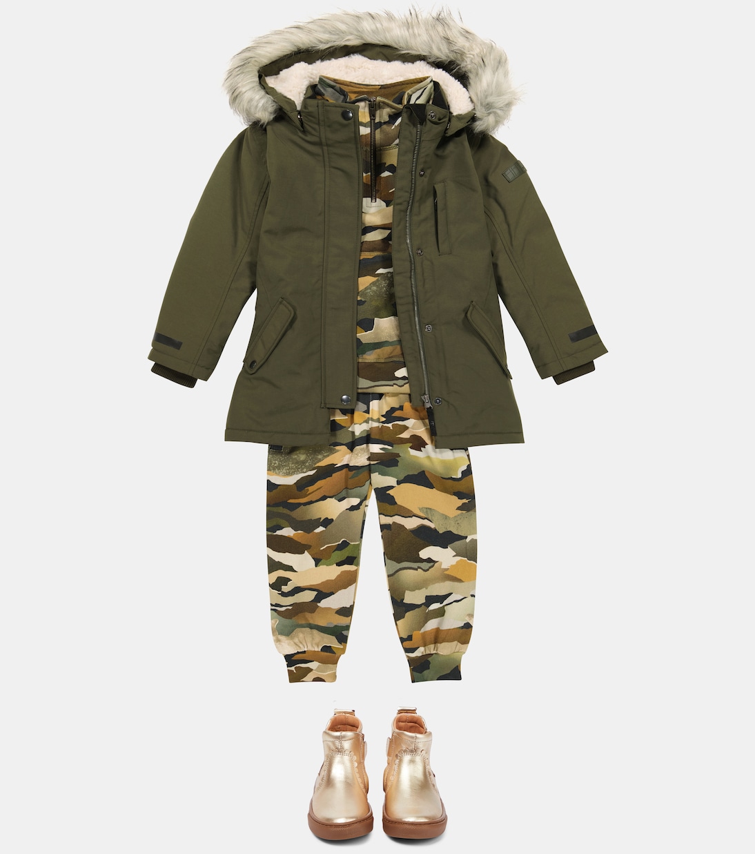 Peace nylon parka | Molo