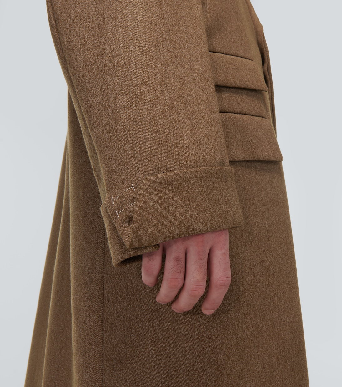 Abrigo de lana work-in-progress | Maison Margiela