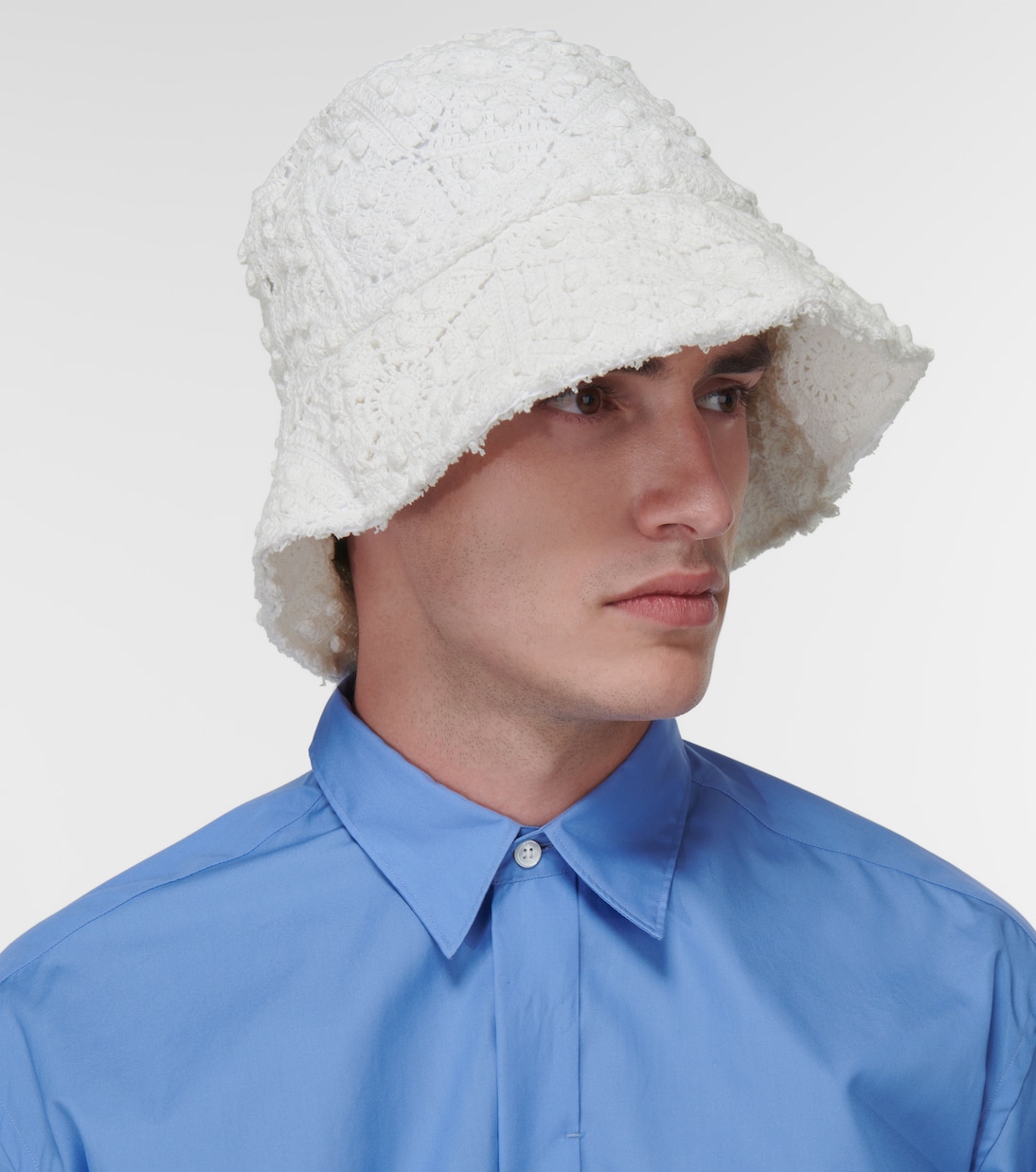 Crochet bucket hat | Comme des Garçons Shirt