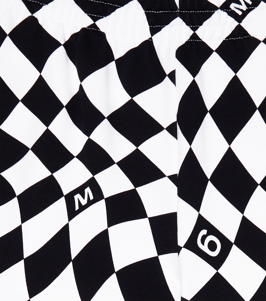 Printed flared cotton sweatpants | MM6 Maison Margiela Kids