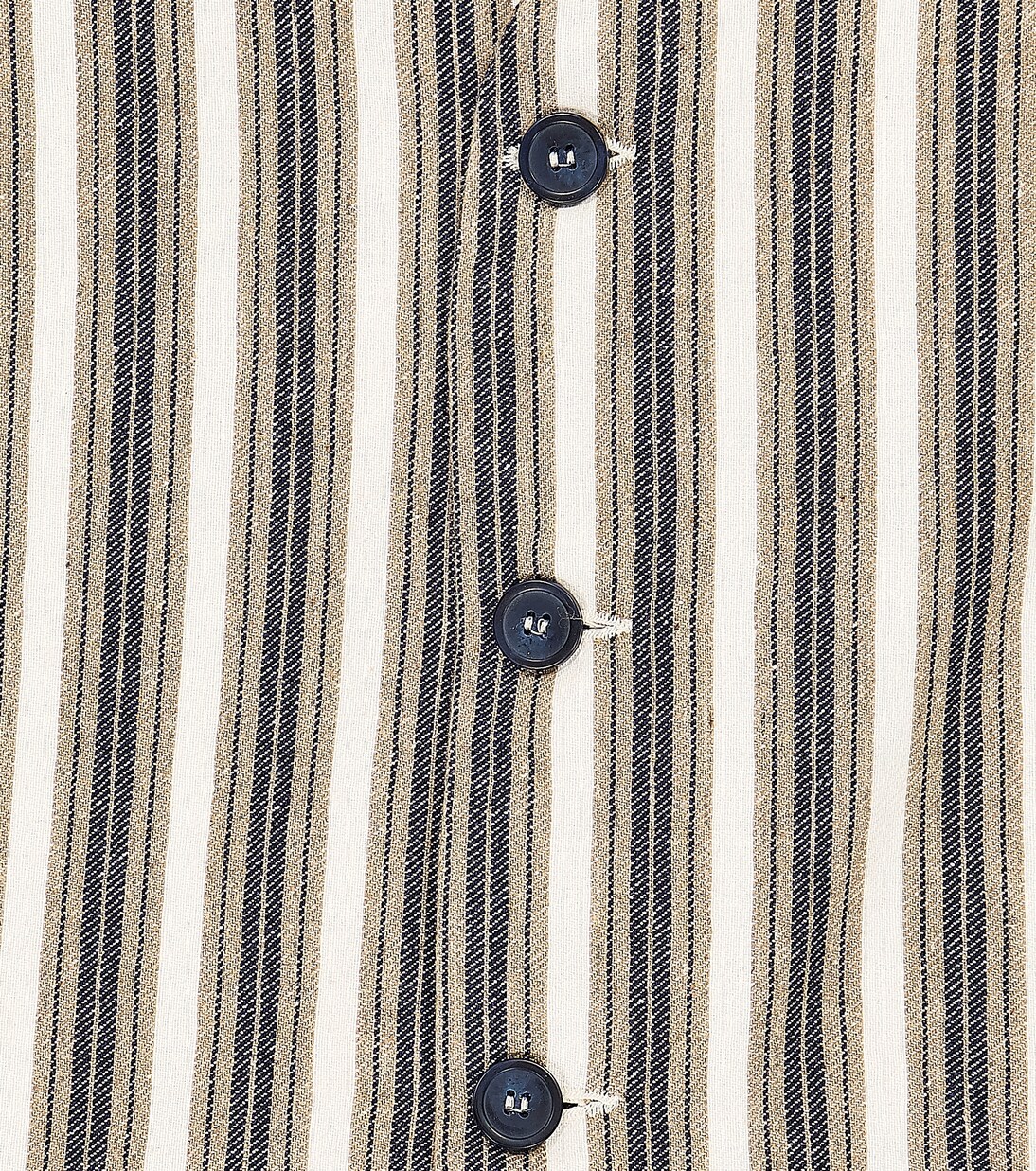 Striped cotton-blend vest | Il Gufo
