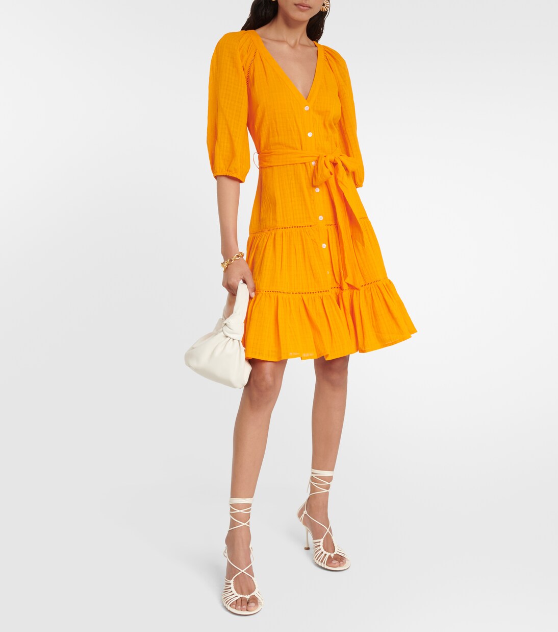 Robe Dewey en coton | Veronica Beard