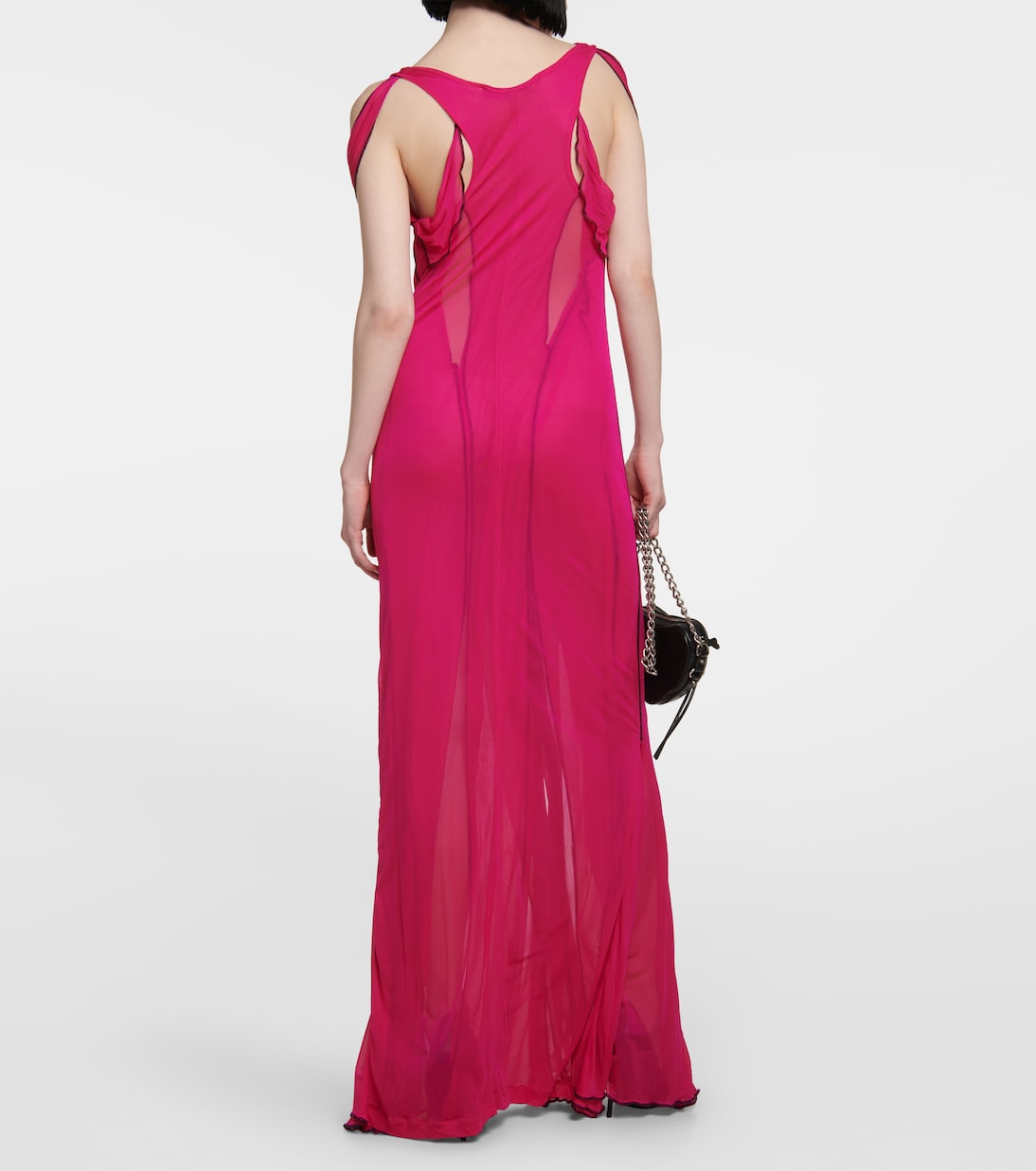 Maxikleid aus Chiffon | Y/Project