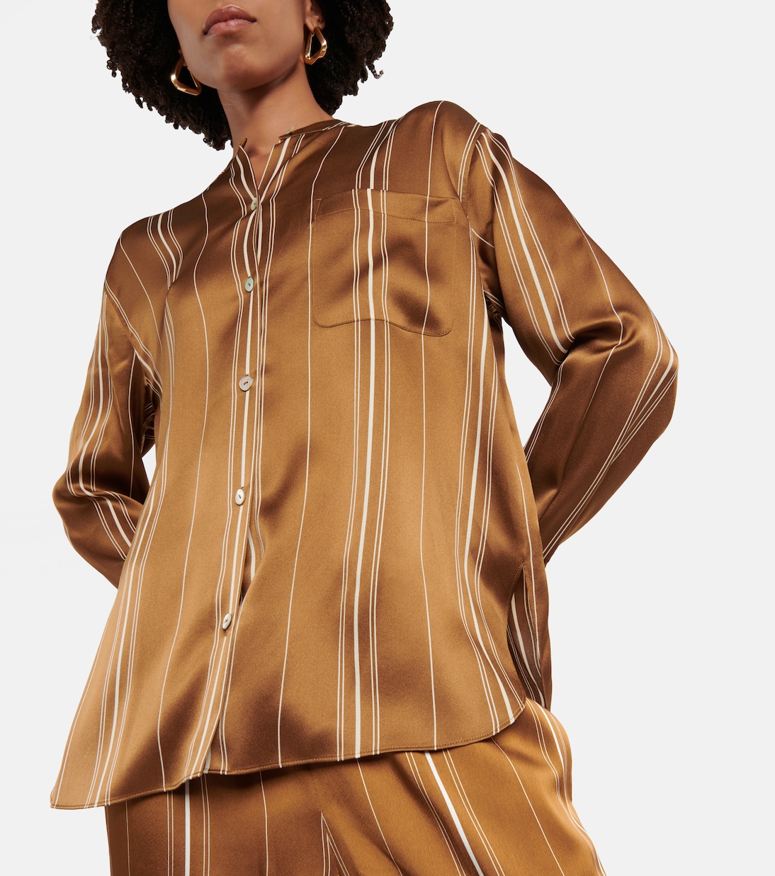 Hemd aus Seide | Vince