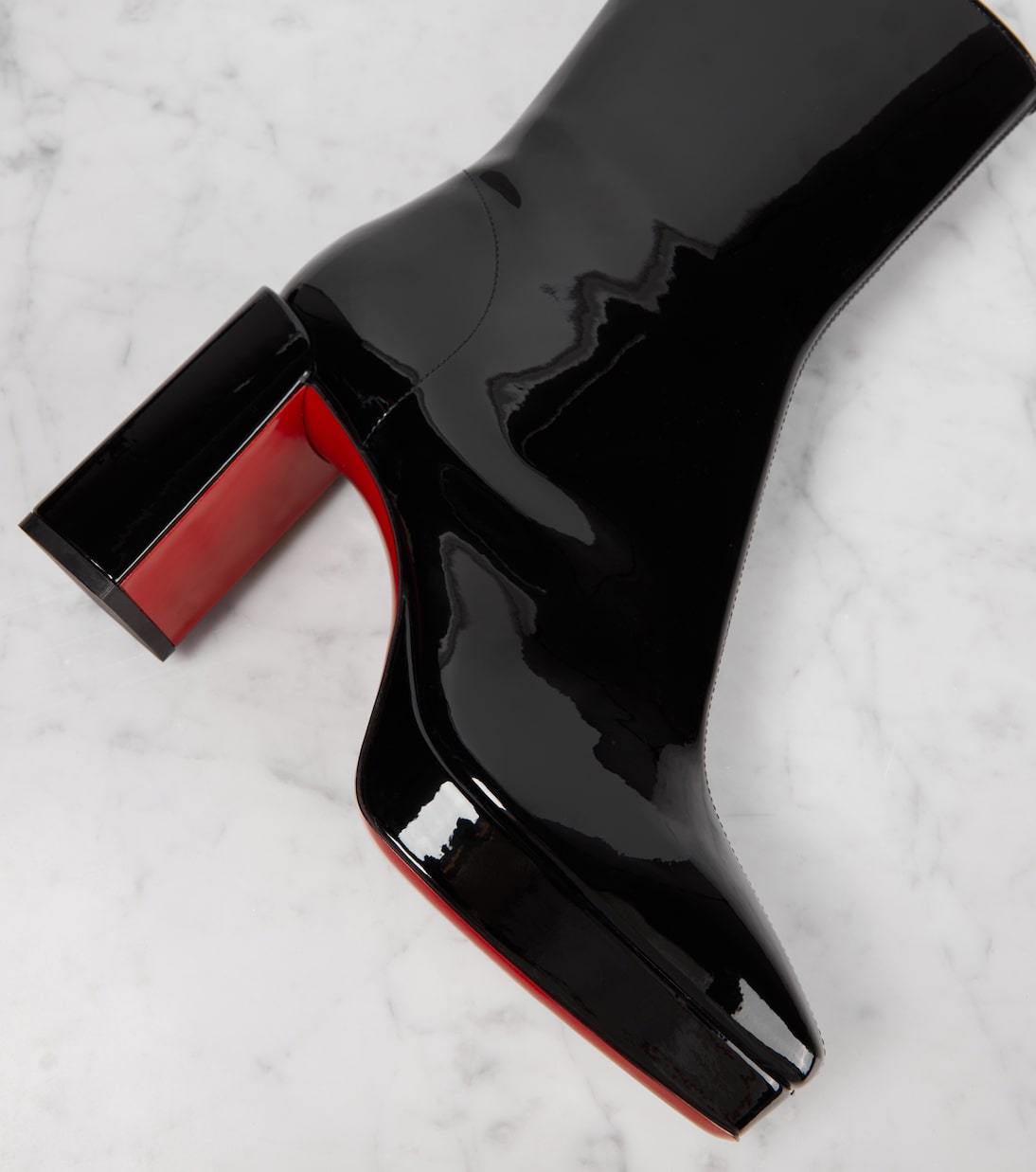 Ankle Boots Alleo 90 aus Lackleder | Christian Louboutin