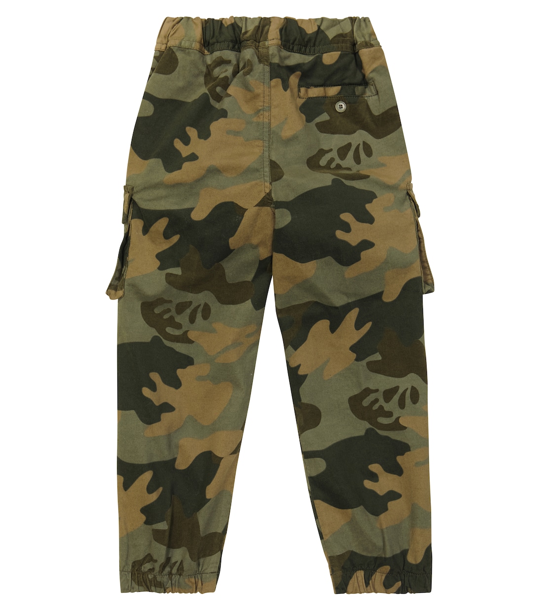 Camouflage cotton-blend cargo pants | Il Gufo
