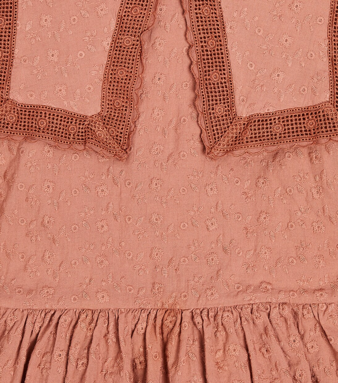 Antonia ruffled cotton muslin dress | The New Society