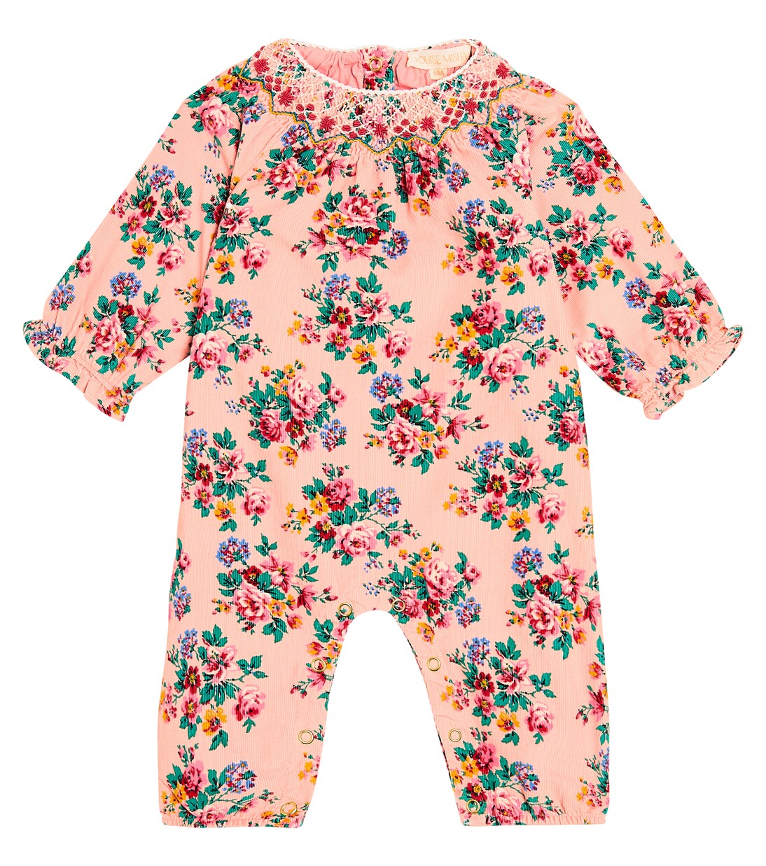 Baby Lounisa floral corduroy jumpsuit | Louise Misha