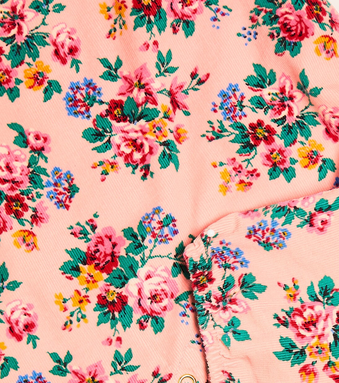 Baby Lounisa floral corduroy jumpsuit | Louise Misha