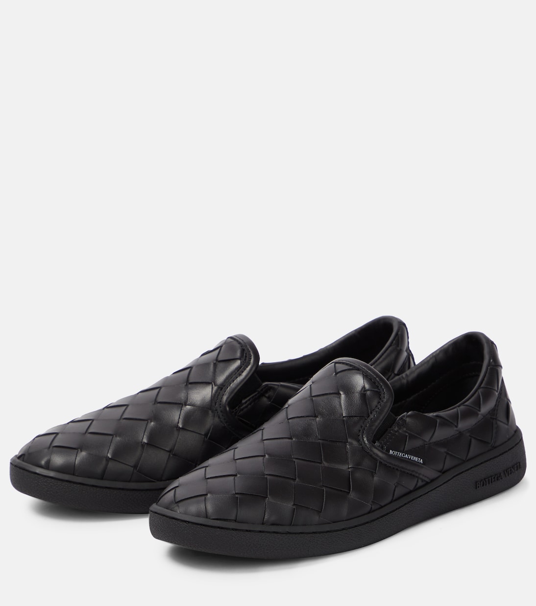 Sawyer leather slip-on sneakers | Bottega Veneta