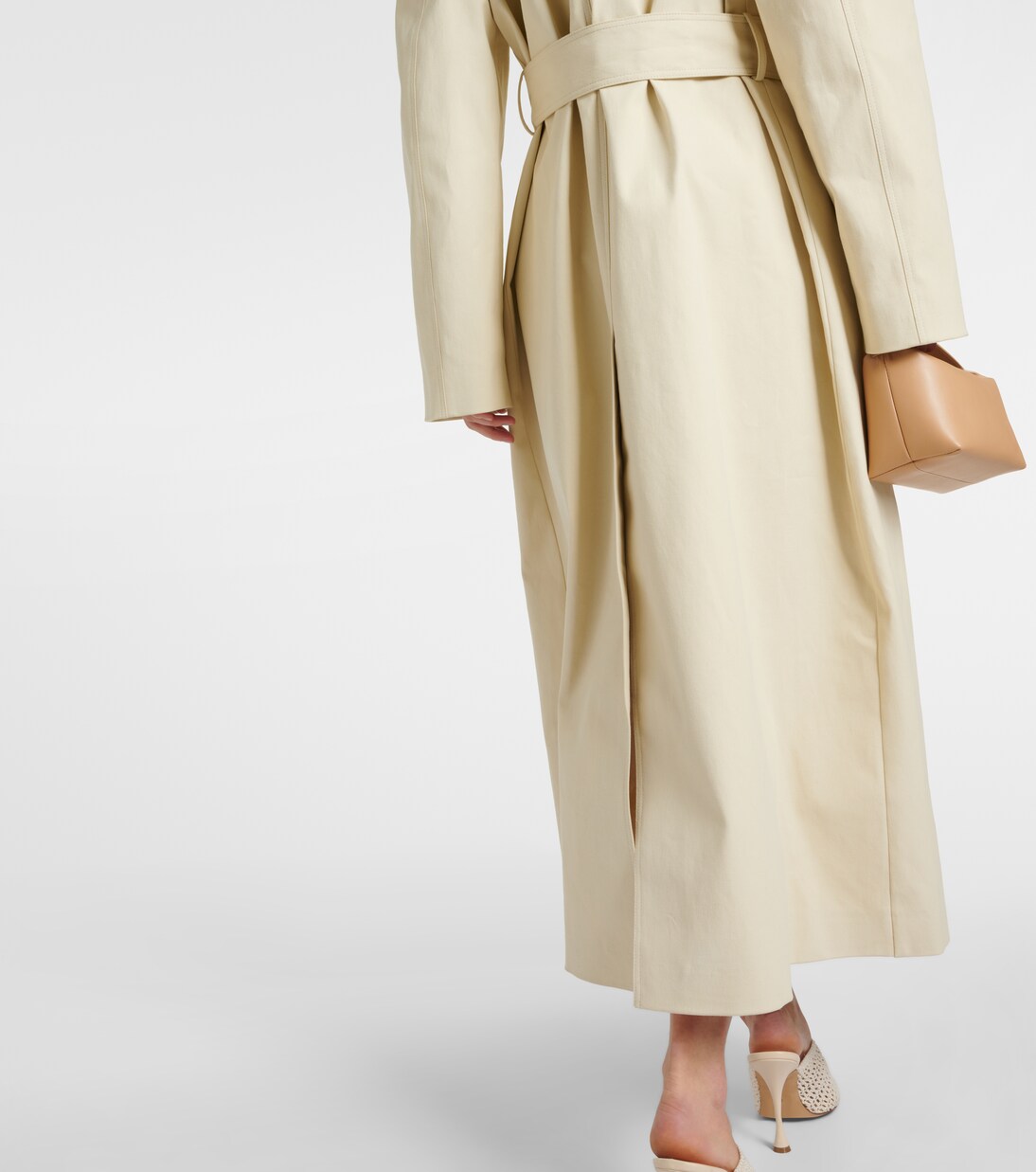 Verzierter Trenchcoat aus Baumwoll-Gabardine | Magda Butrym