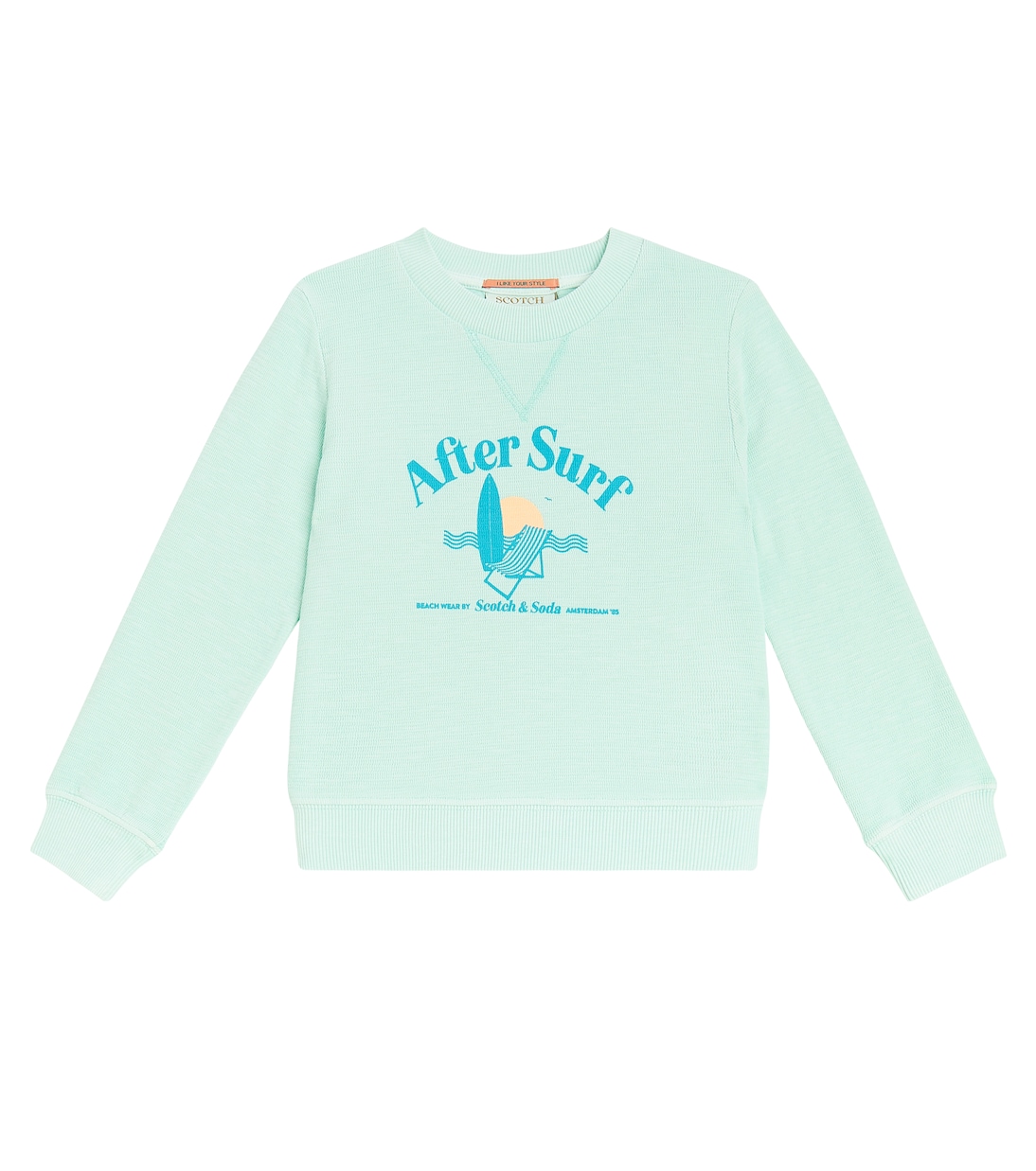 Printed jersey sweatshirt | Scotch & Soda Kids