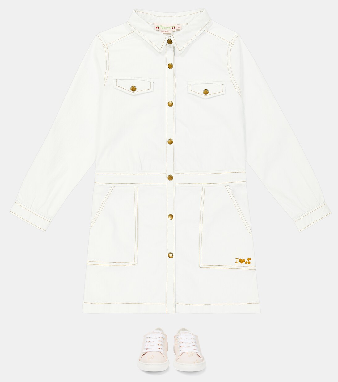 Fairly denim dress | Bonpoint