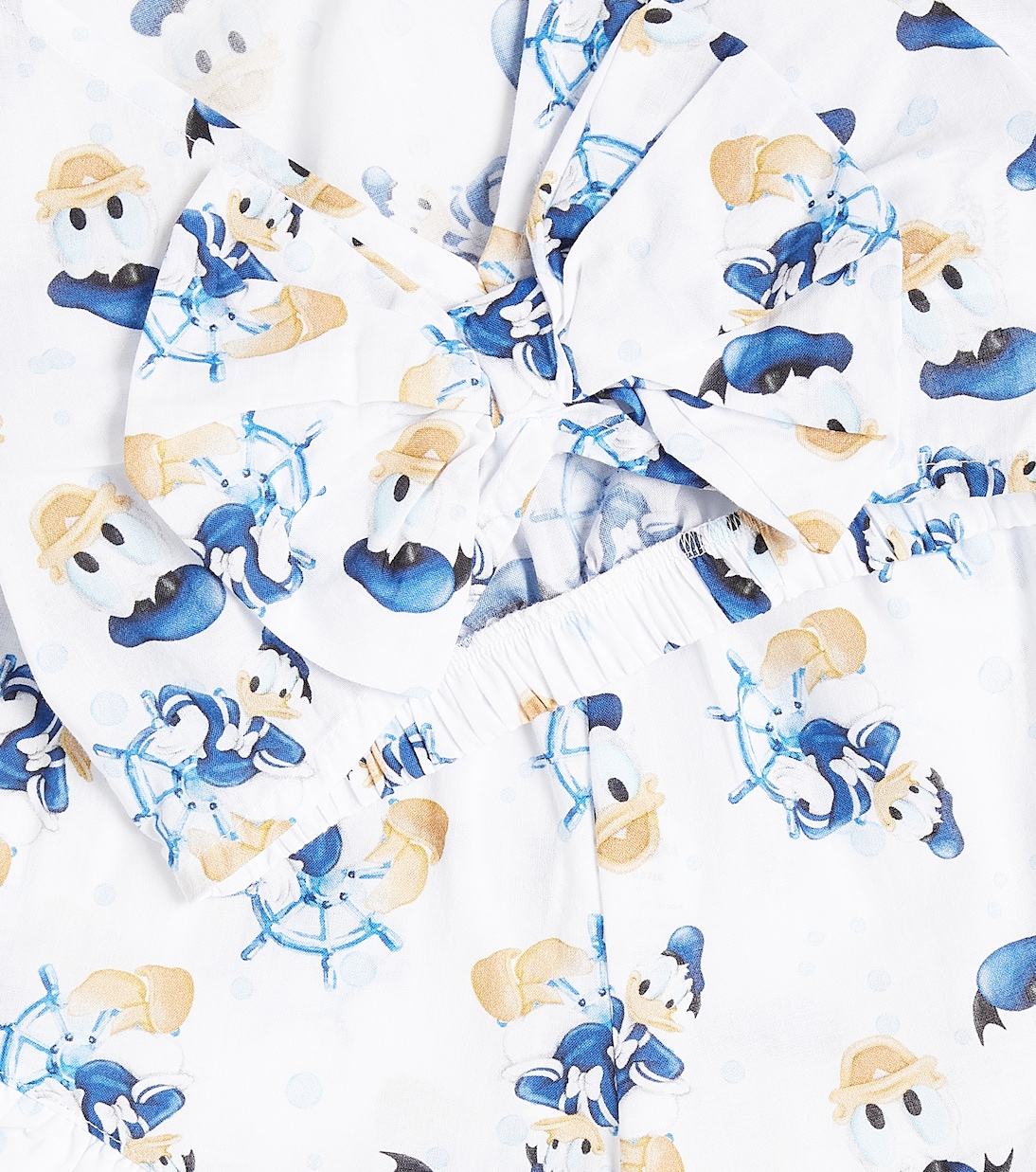 Printed cotton top and shorts set | Monnalisa