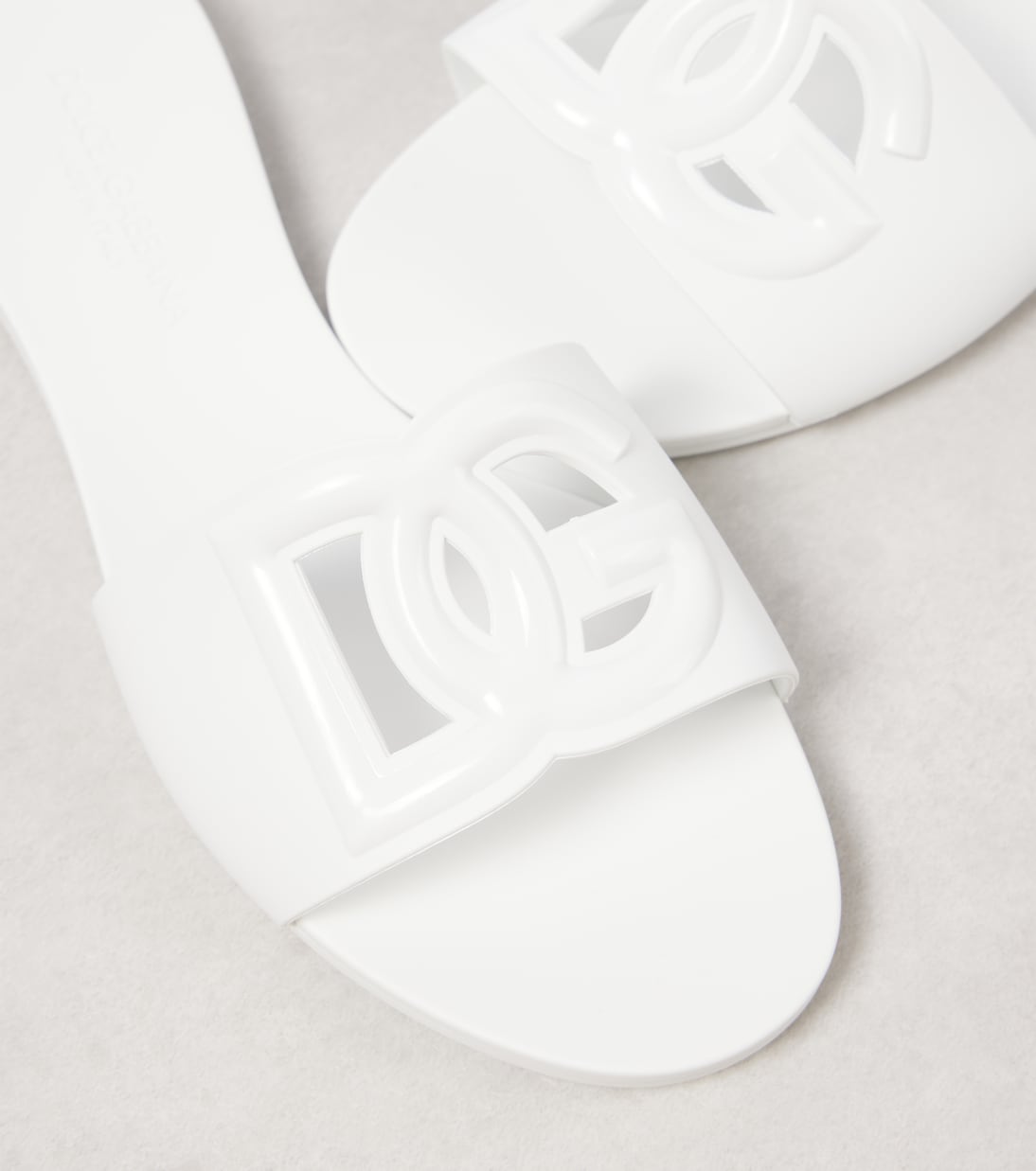 DG cutout rubber slides | Dolce&Gabbana