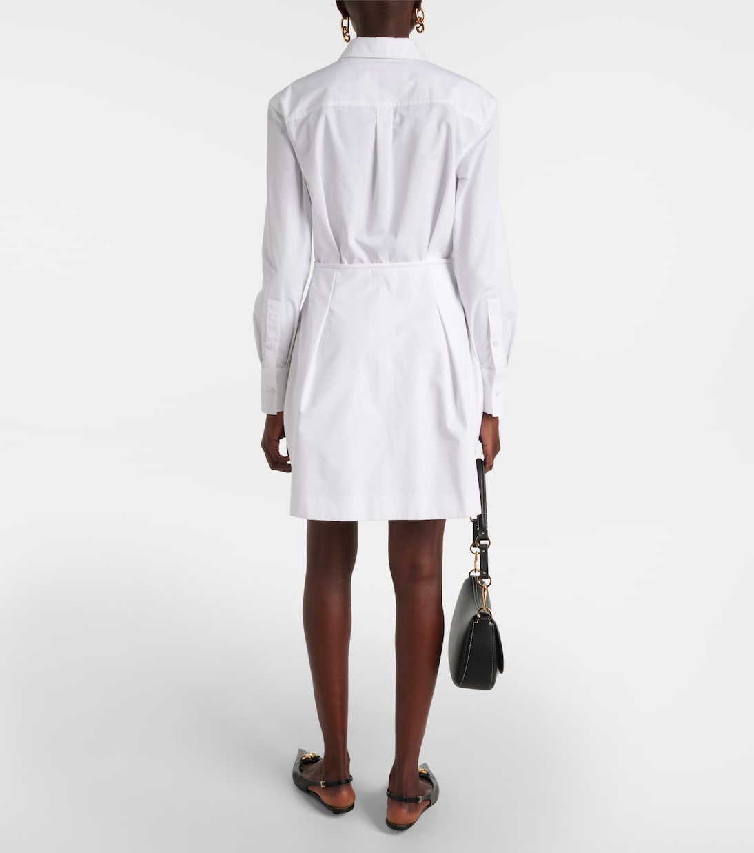 Hemdblusenkleid aus Baumwollpopeline | Valentino