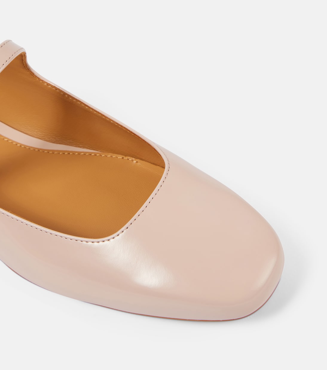 Polished leather Mary Jane flats | Tod's