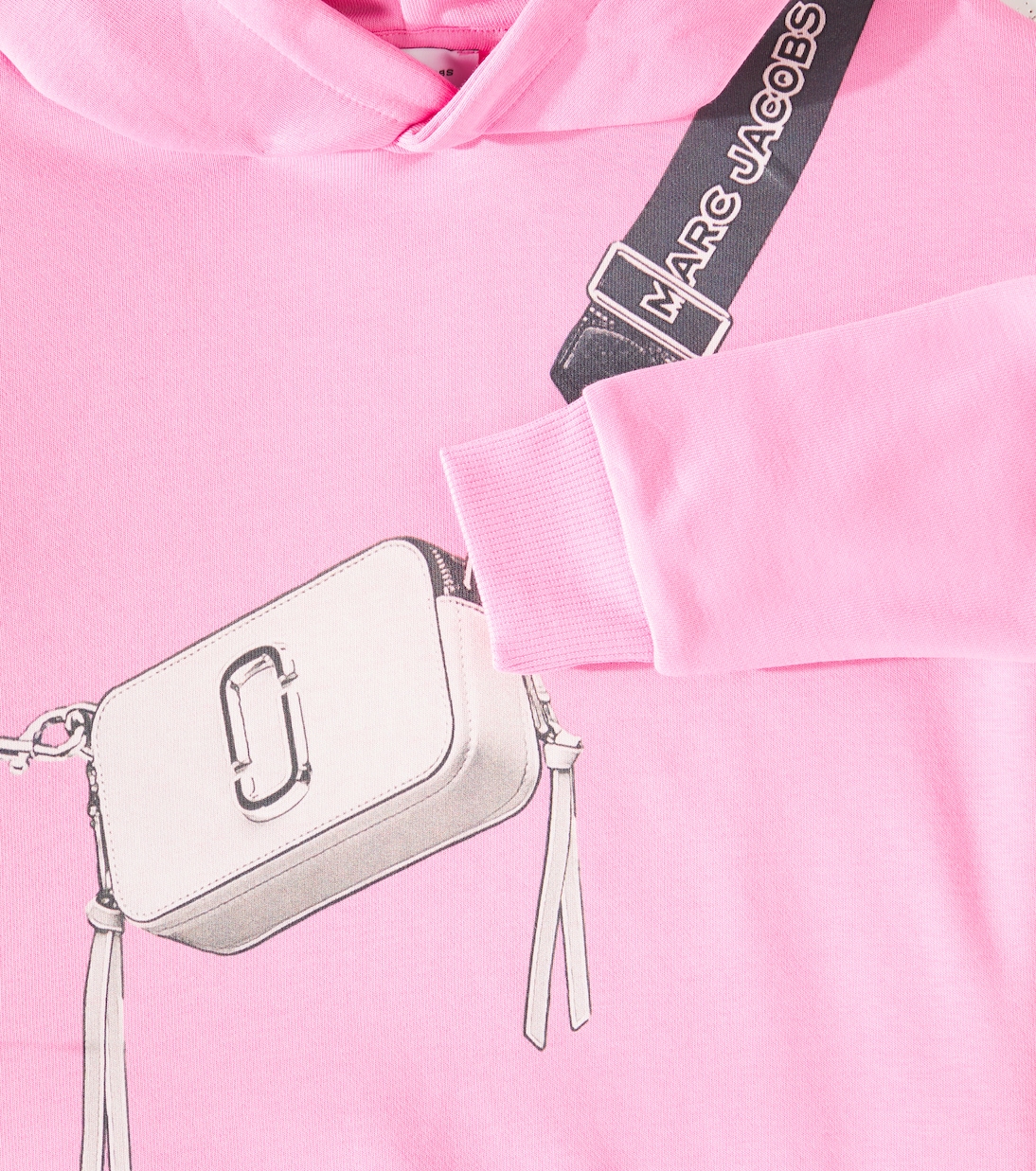 Bedruckter Hoodie aus Fleece | Marc Jacobs Kids