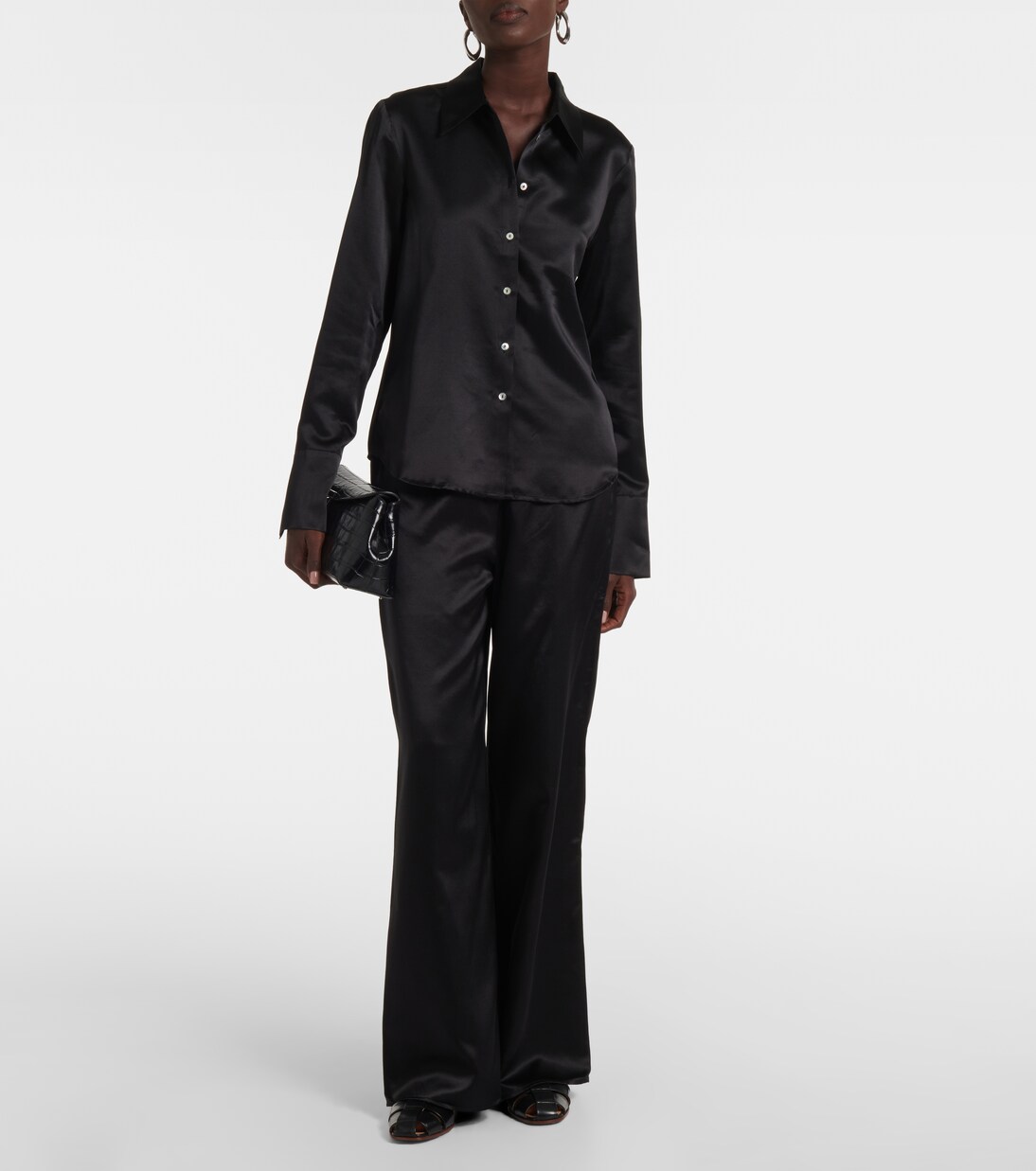 Hemd Tulum aus Seide und Wolle | Asceno