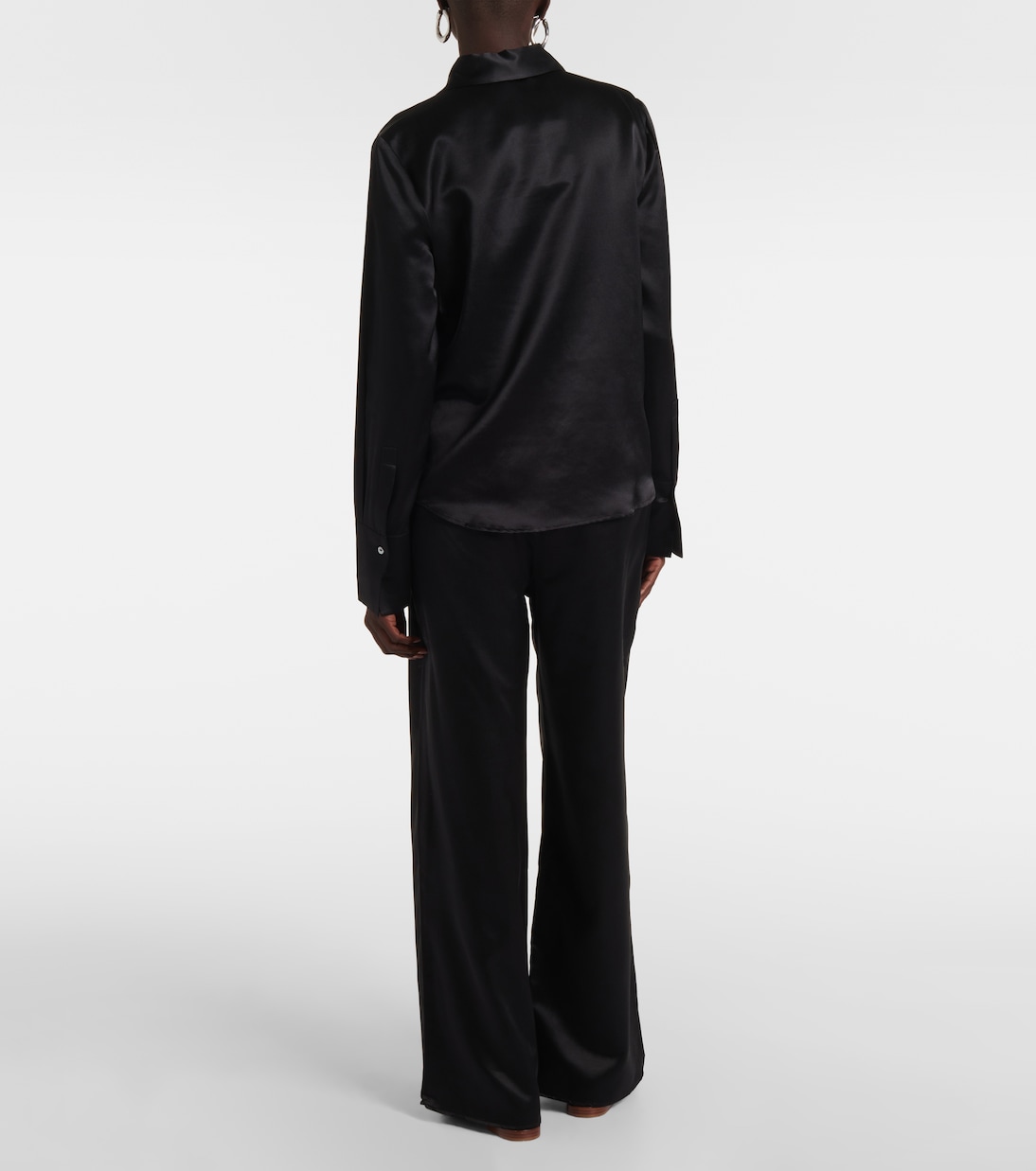 Hemd Tulum aus Seide und Wolle | Asceno