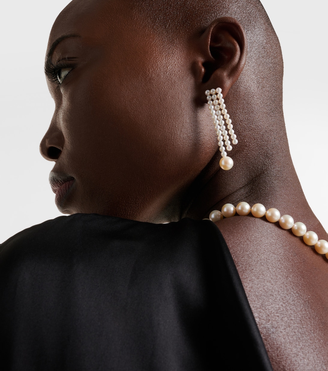 La Valse 14kt gold earrings with pearls | Sophie Bille Brahe