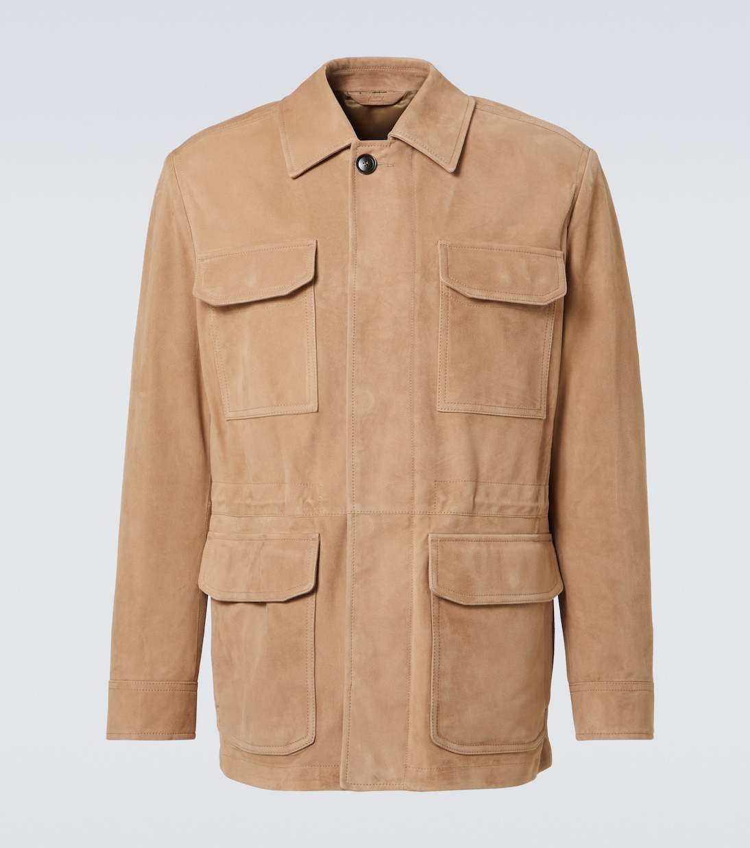 Suede field jacket | Brioni