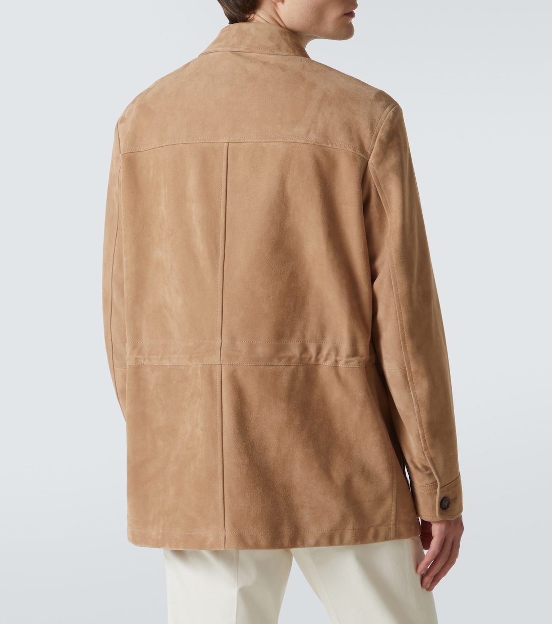 Suede field jacket | Brioni