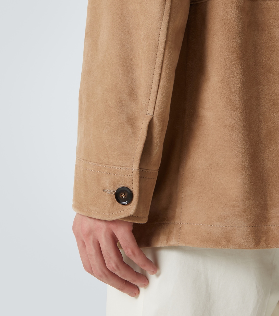 Suede field jacket | Brioni