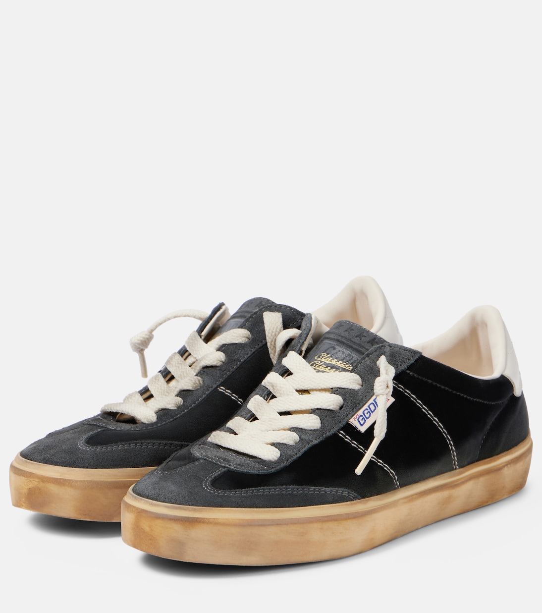 Sneakers Soul Star aus Samt mit Veloursleder | Golden Goose