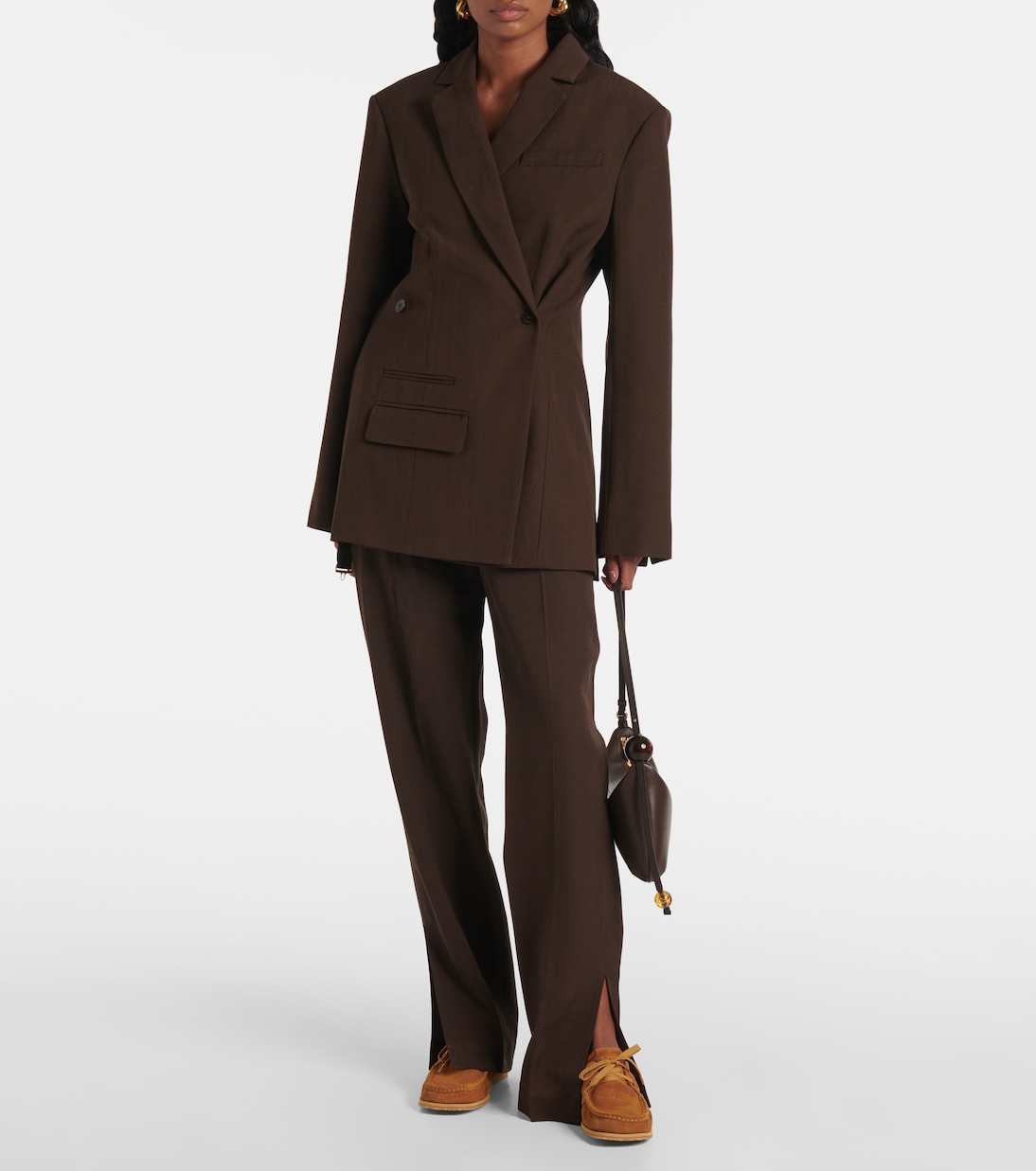 Batto croc-effect suede boat shoes | Jacquemus