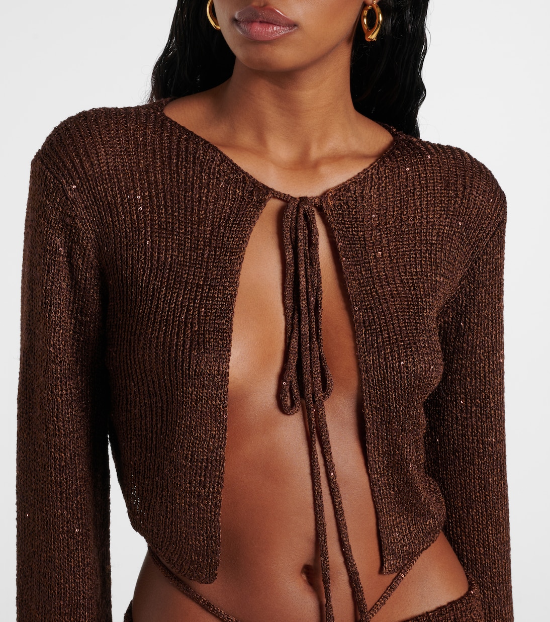 Cardigan Alma mit Pailletten | Bananhot