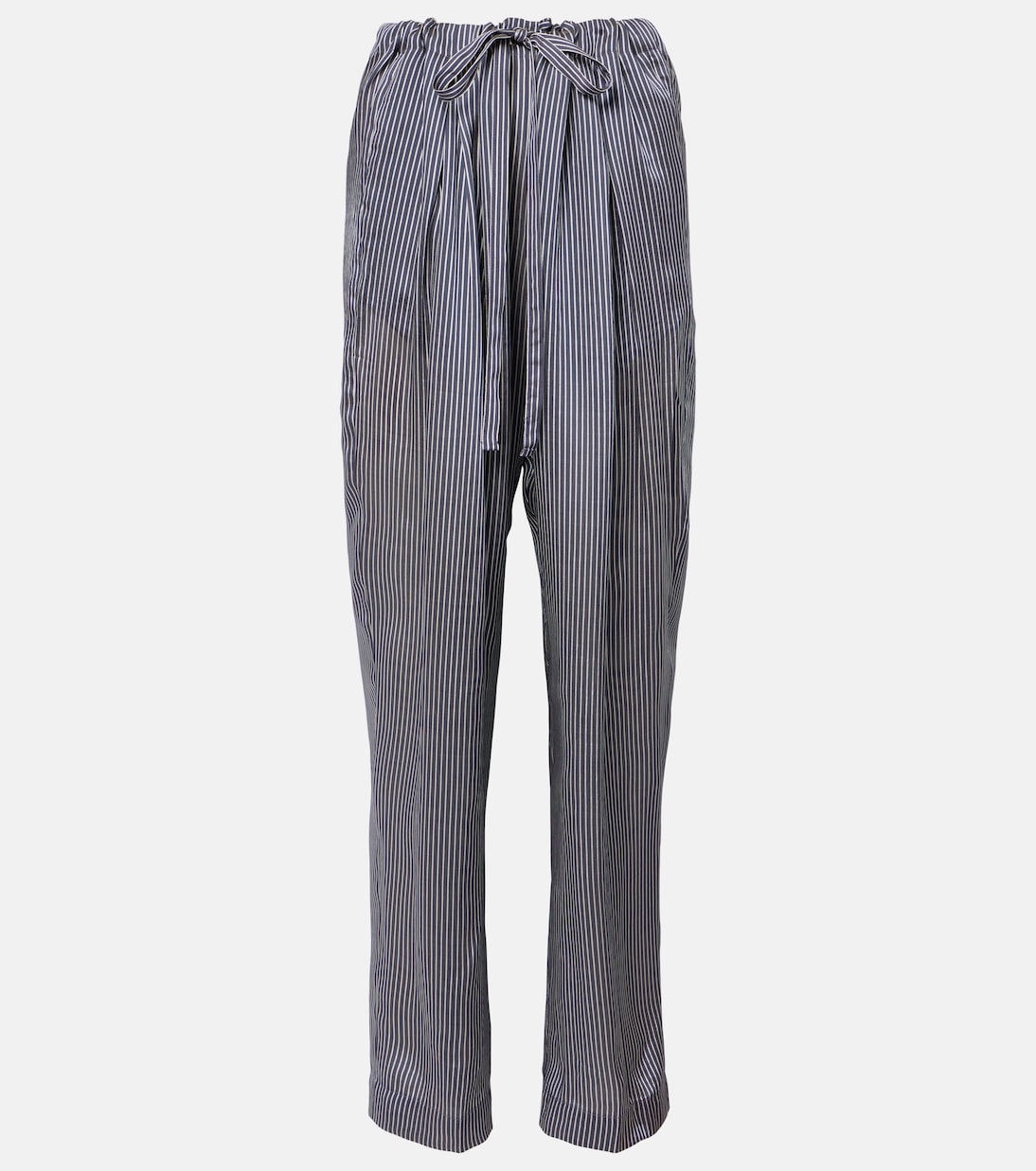 Pantalon droit Trenton rayé | Khaite