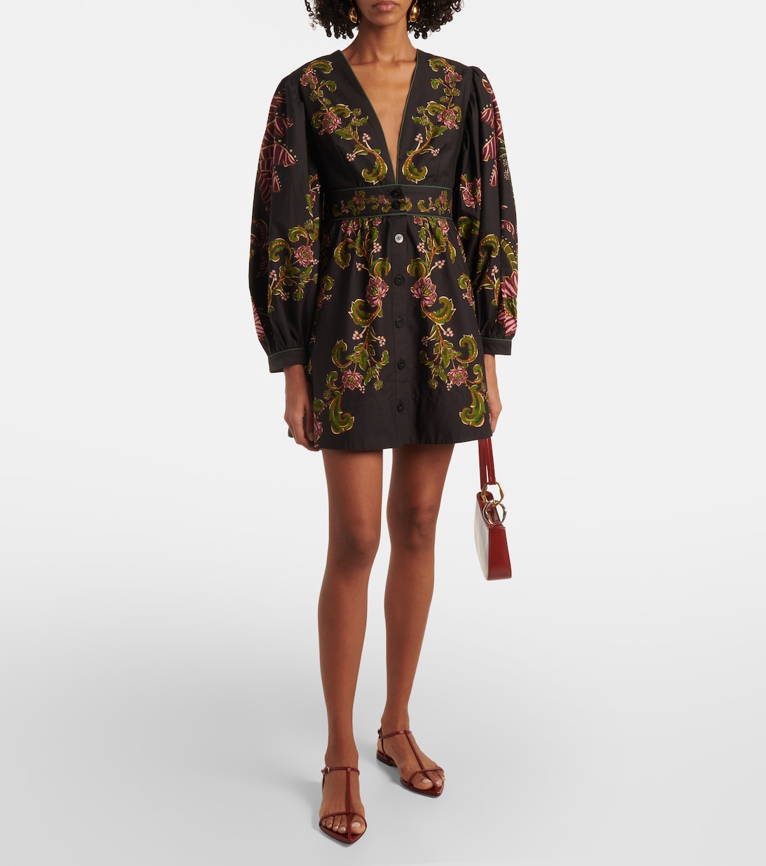 Minikleid Ravenala aus Baumwolle | Farm Rio