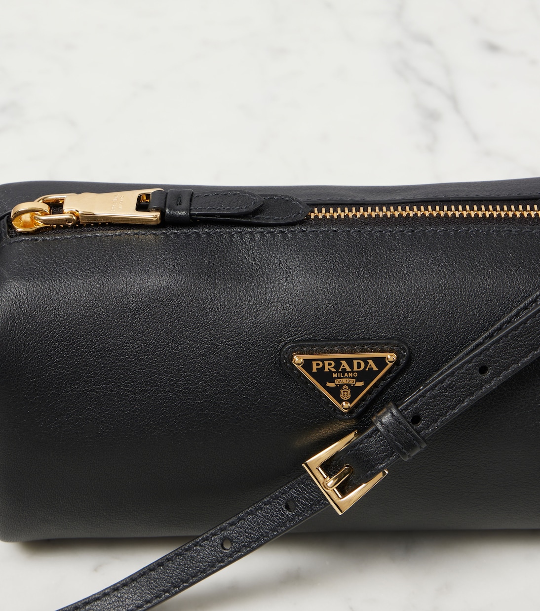 Schultertasche Mini aus Leder | Prada