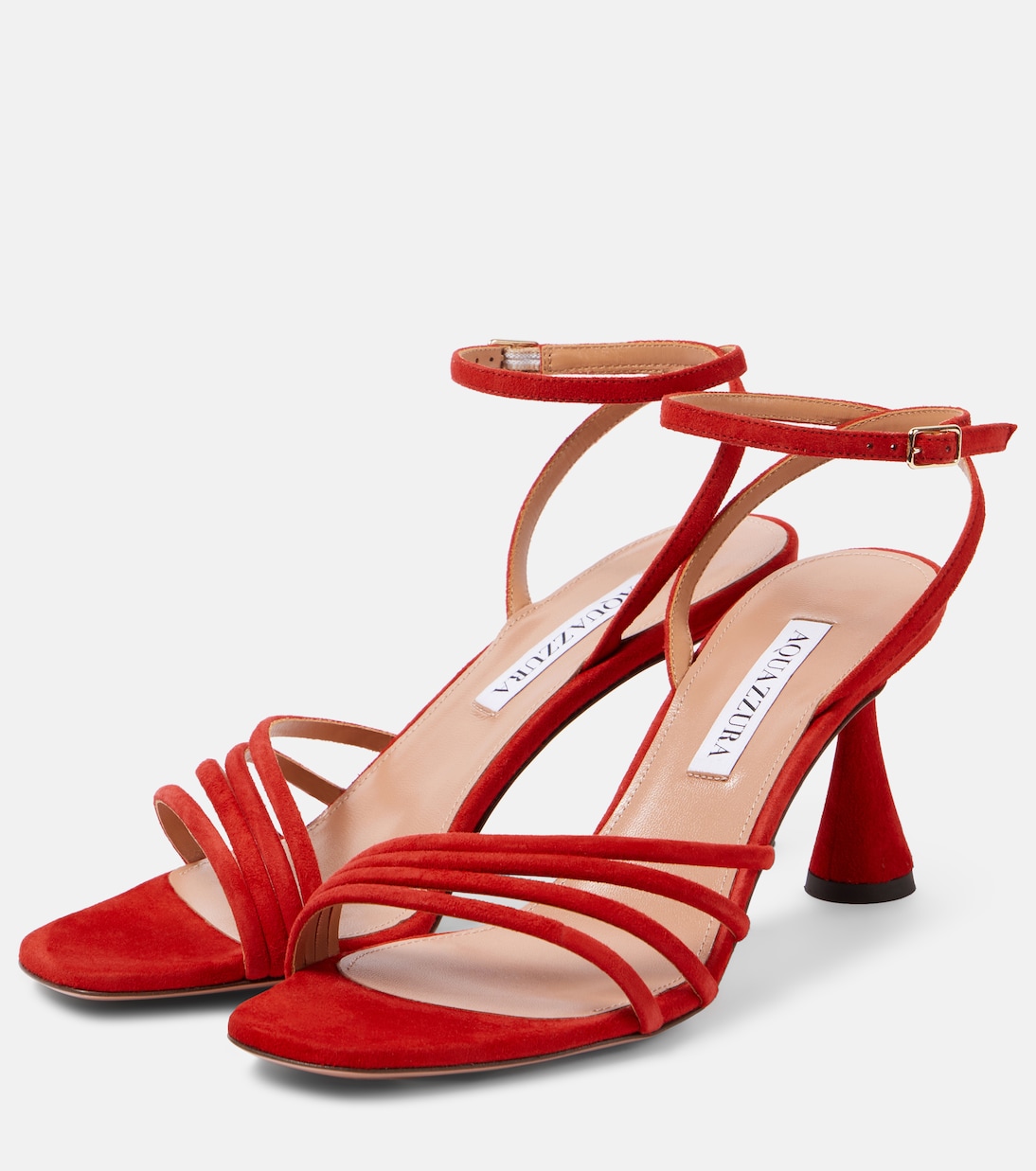 Sandalen Latour 75 aus Veloursleder | Aquazzura