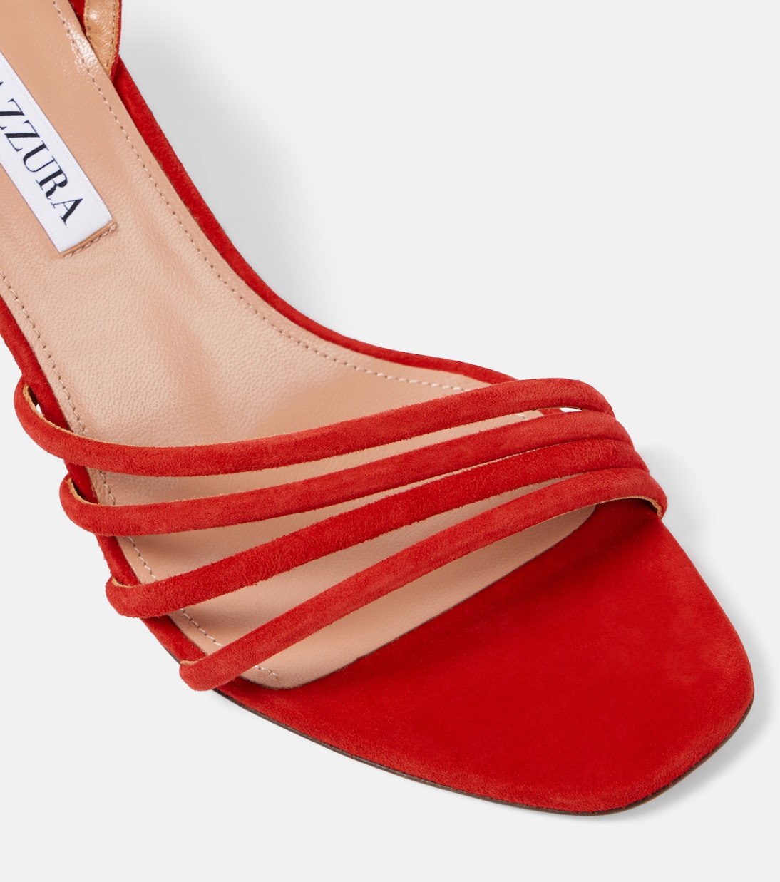 Sandalen Latour 75 aus Veloursleder | Aquazzura