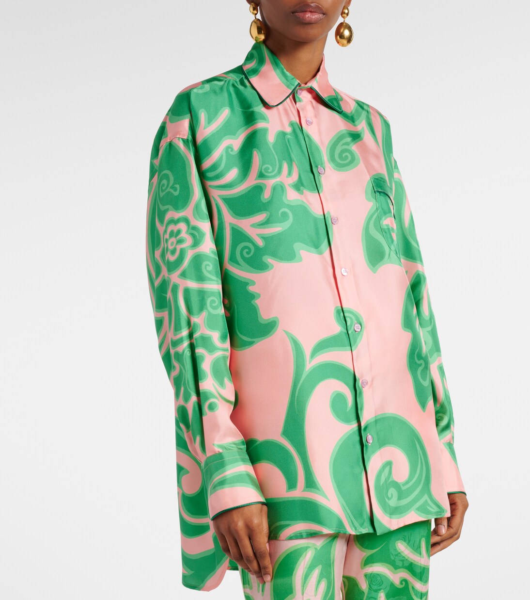 Bedruckte Bluse aus Seide | Etro