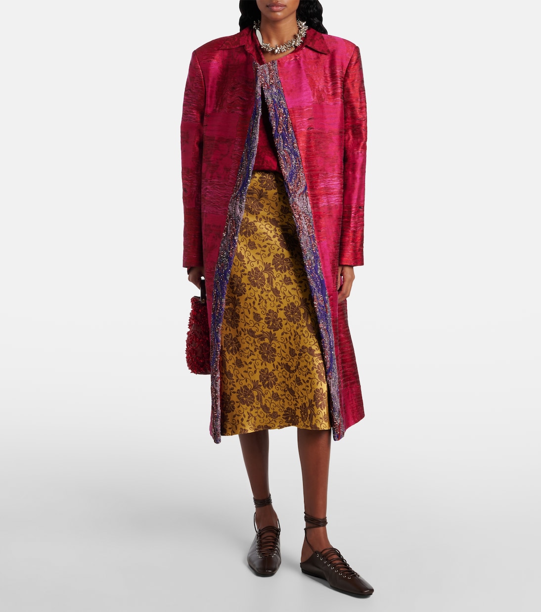 Ballerine stringate in pelle | Dries Van Noten