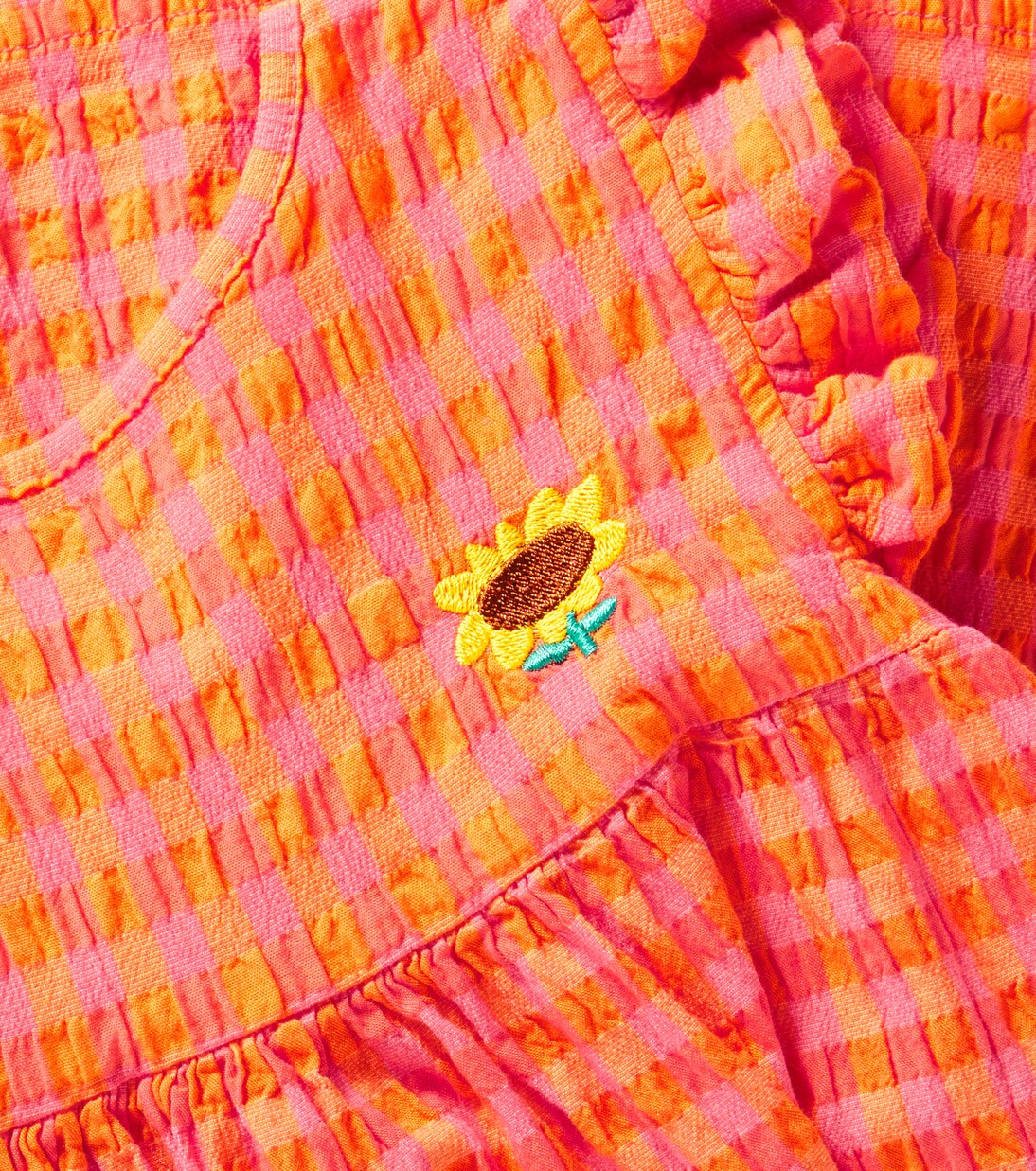 Baby - Abito in misto cotone a quadretti | Bobo Choses